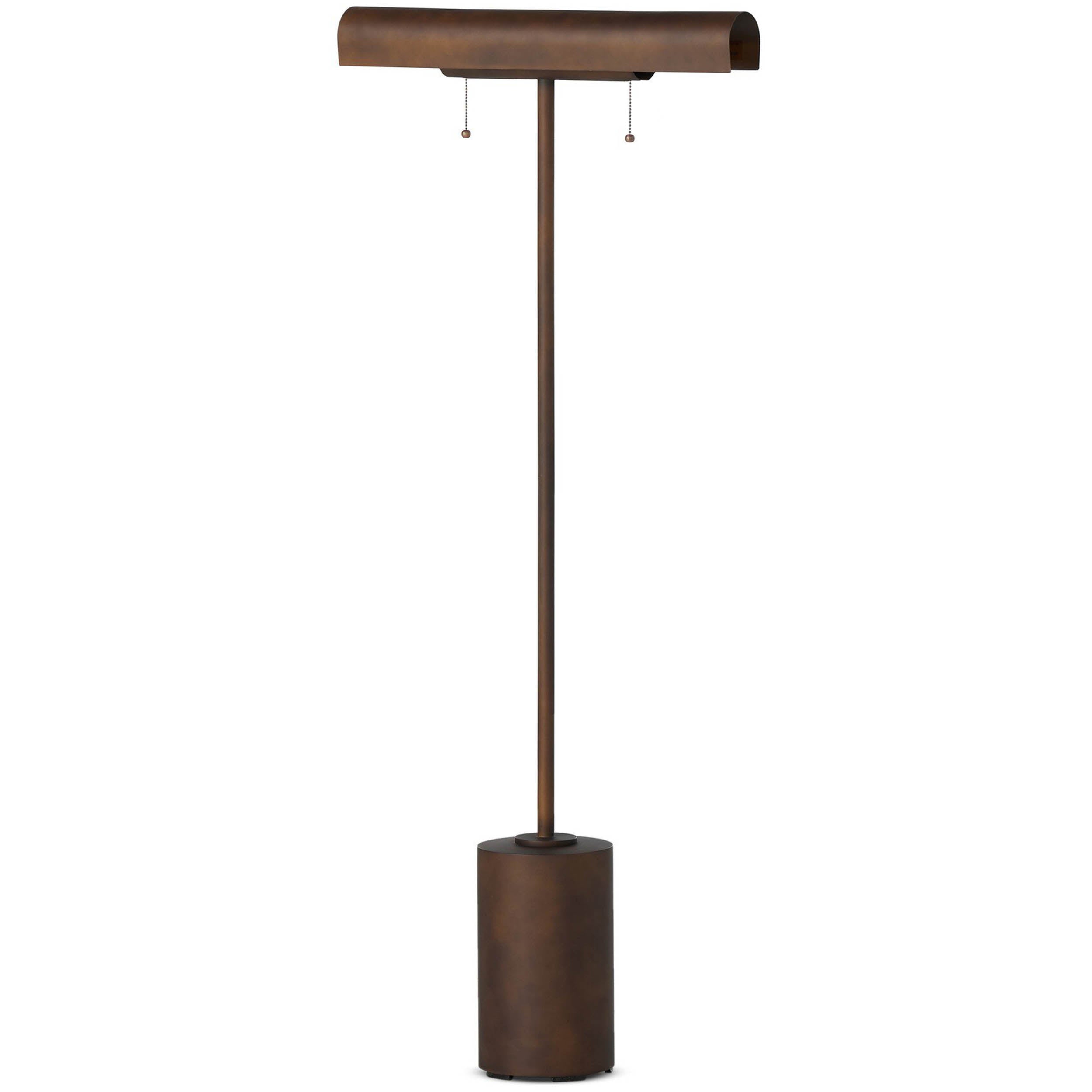 Luther Floor Lamp, Rust