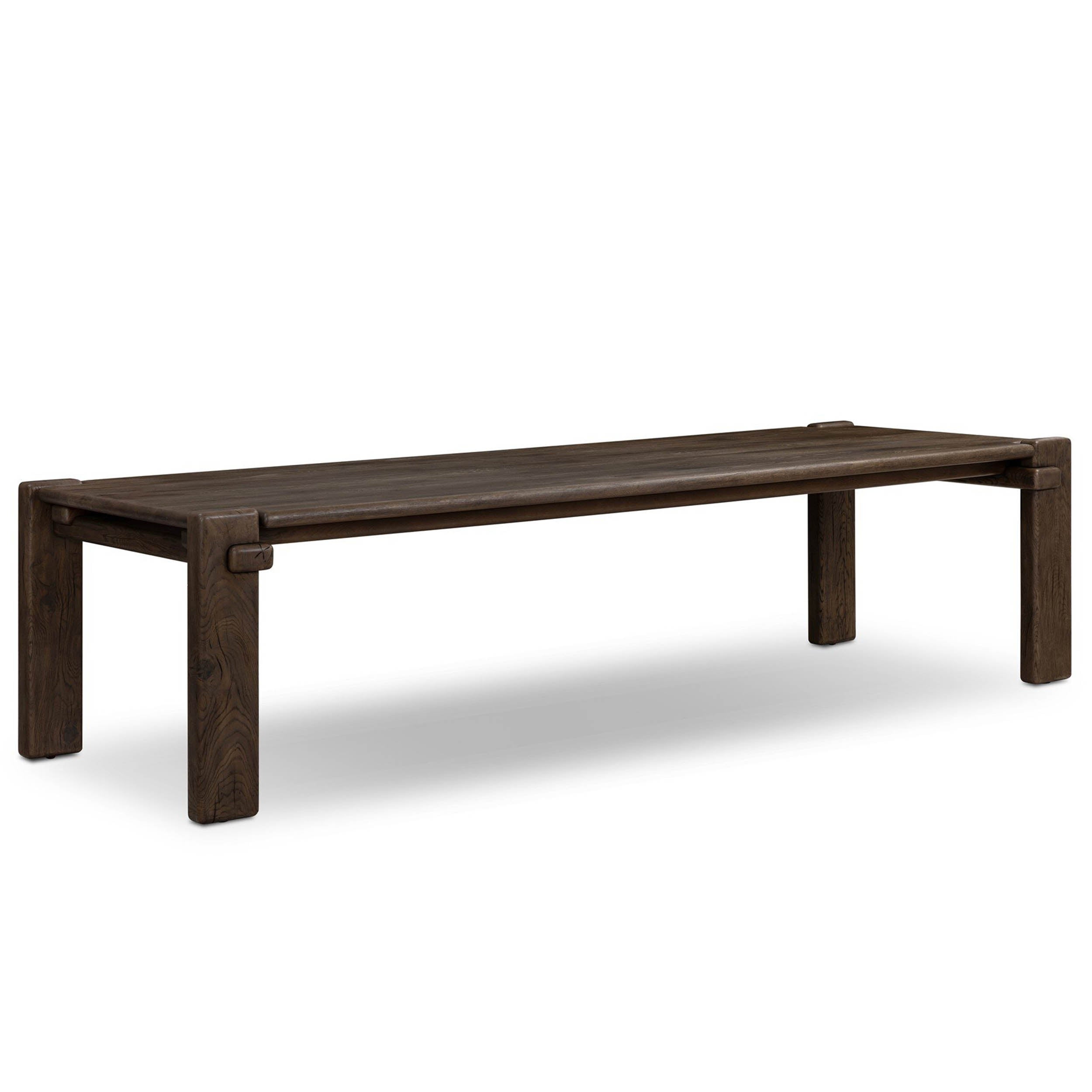 Marcia Dining Table 120", Grey Reclaimed French Oak