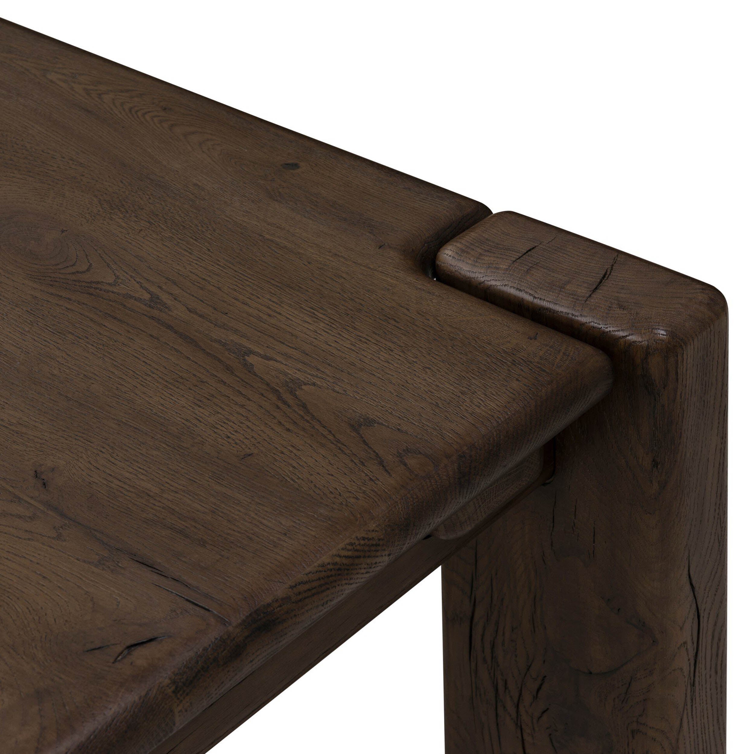 Marcia Dining Table 120", Grey Reclaimed French Oak