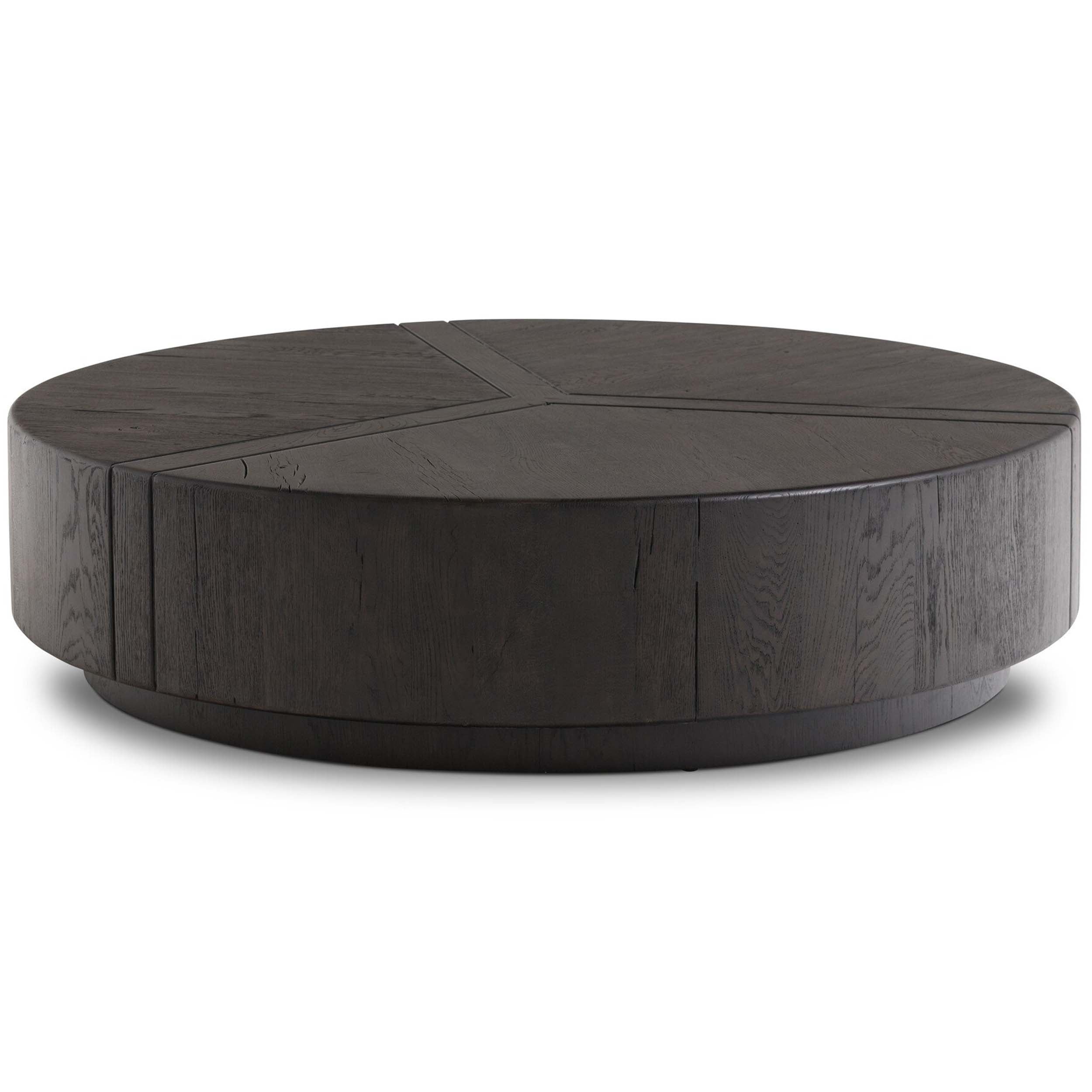 Renan Coffee Table, Dark Espresso Reclaimed French Oak