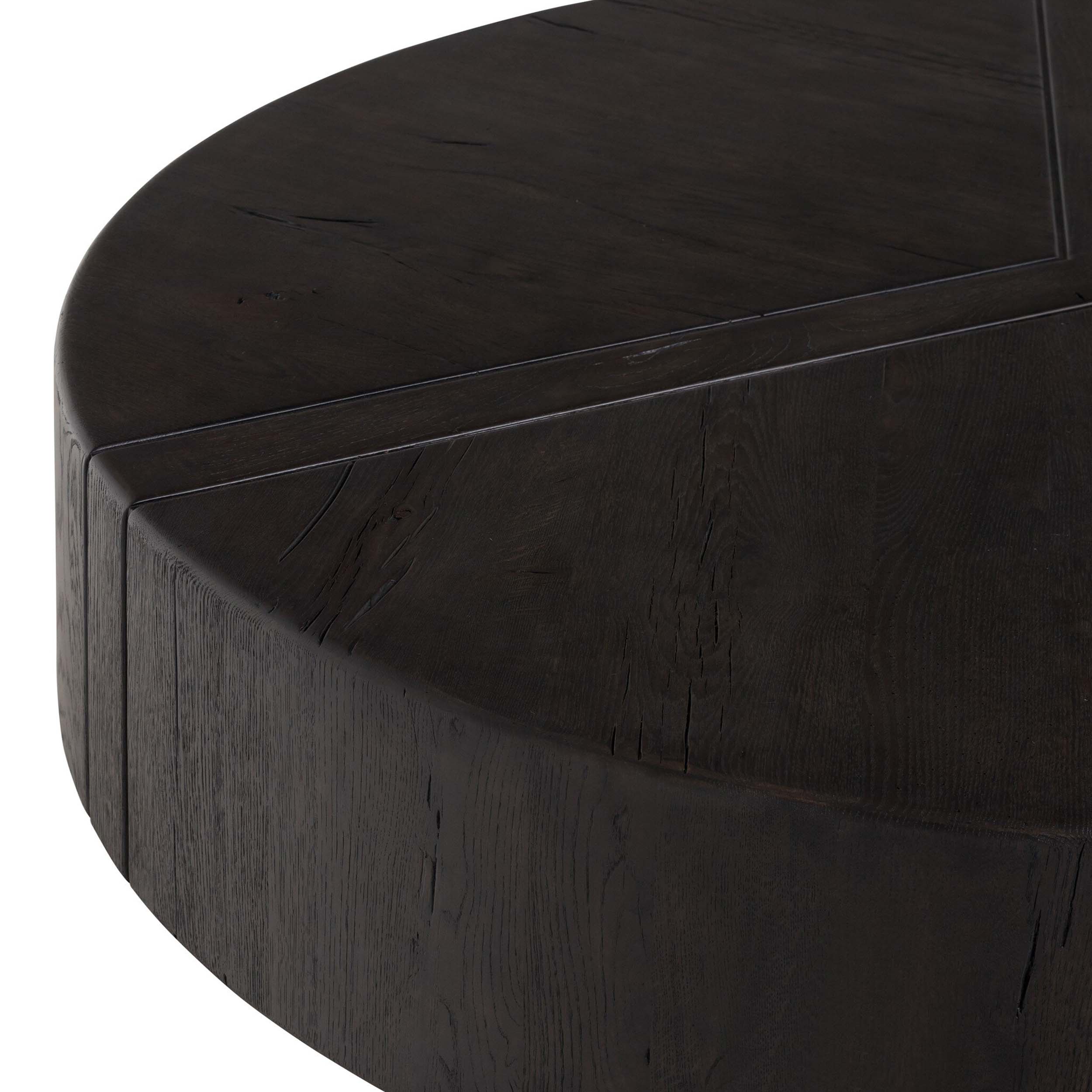 Renan Coffee Table, Dark Espresso Reclaimed French Oak