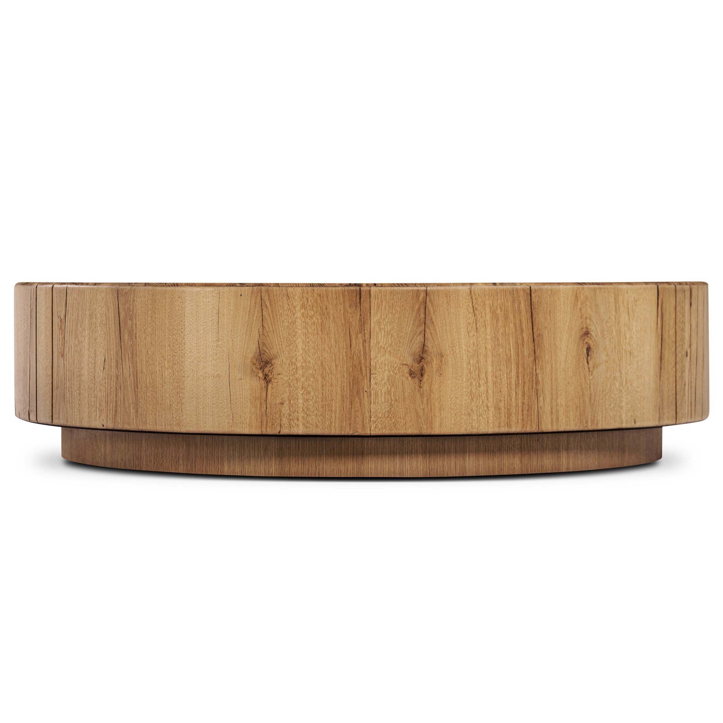 Renan Coffee Table, Natural Reclaimed French Oak