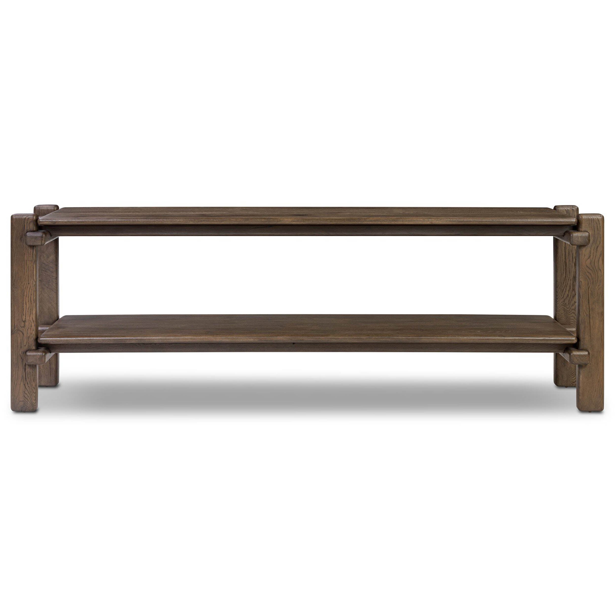 Marcia Console Table, Grey Reclaimed French Oak