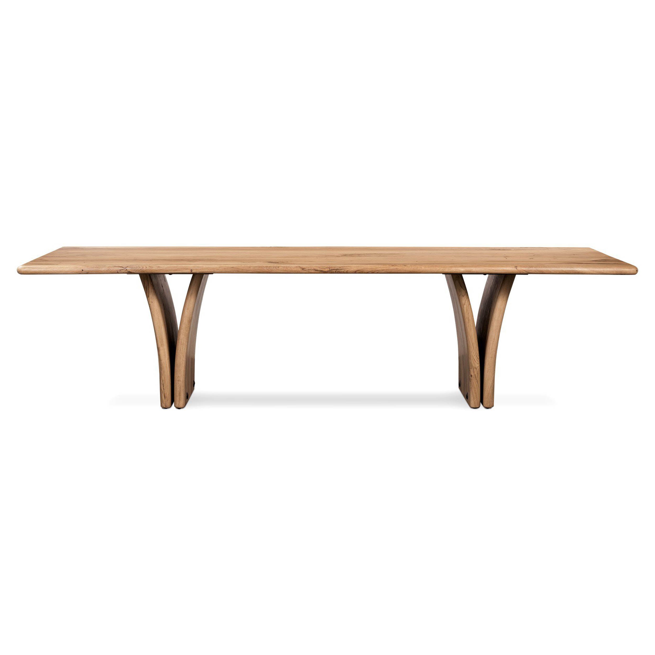 Marcon Dining Table, Natural Reclaimed French Oak