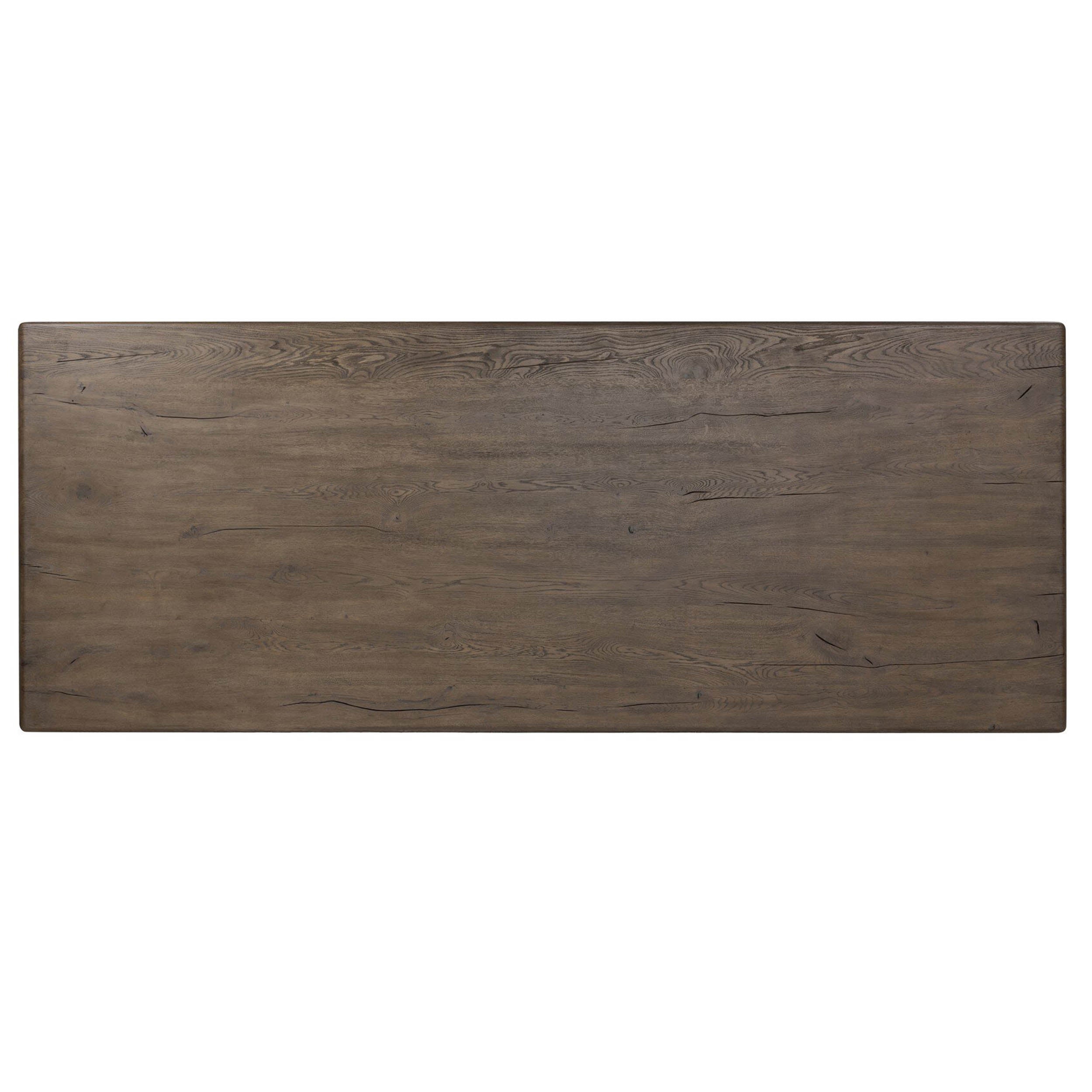 Marcon Dining Table, Grey Reclaimed French Oak