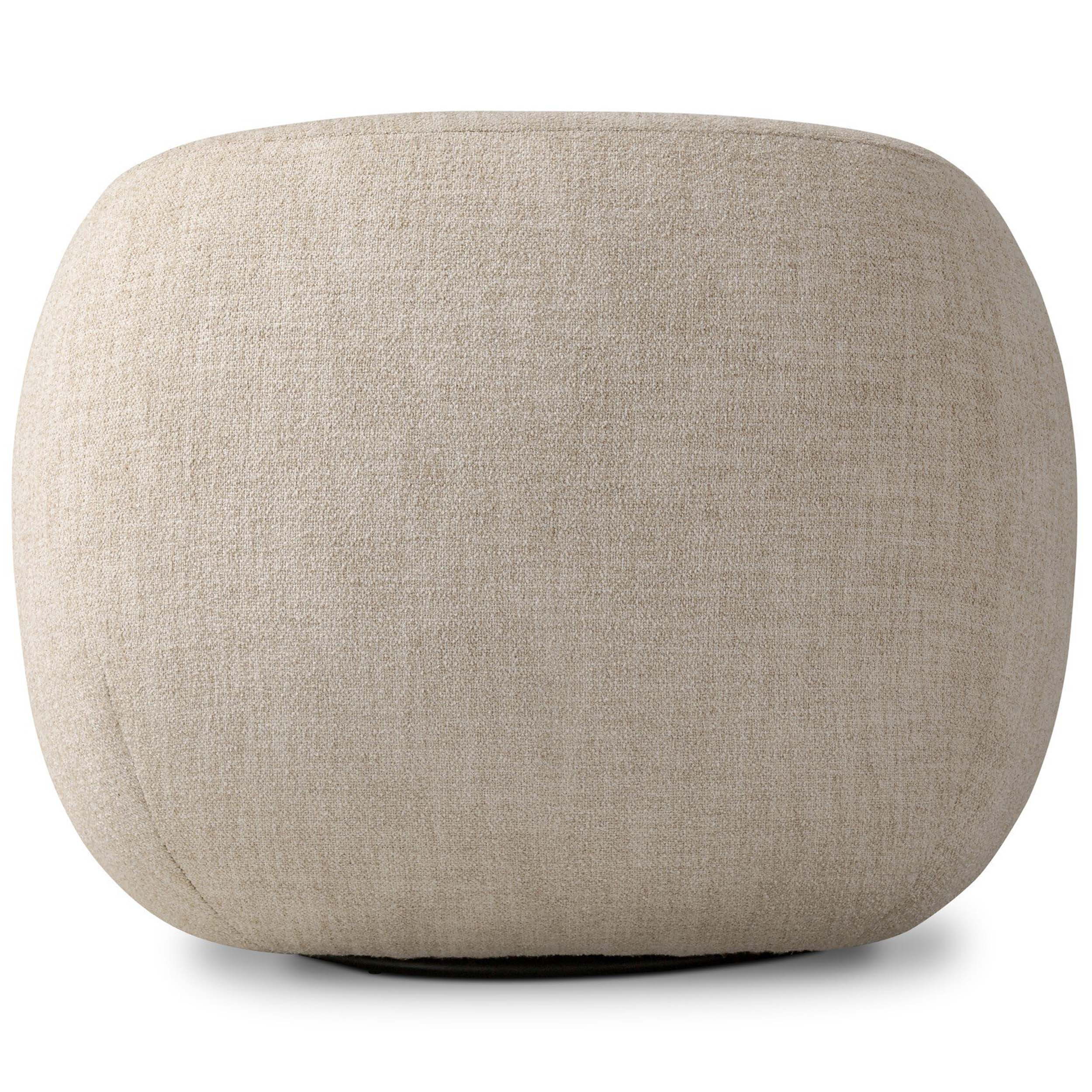 Channing Swivel Chair, Yuma Cream