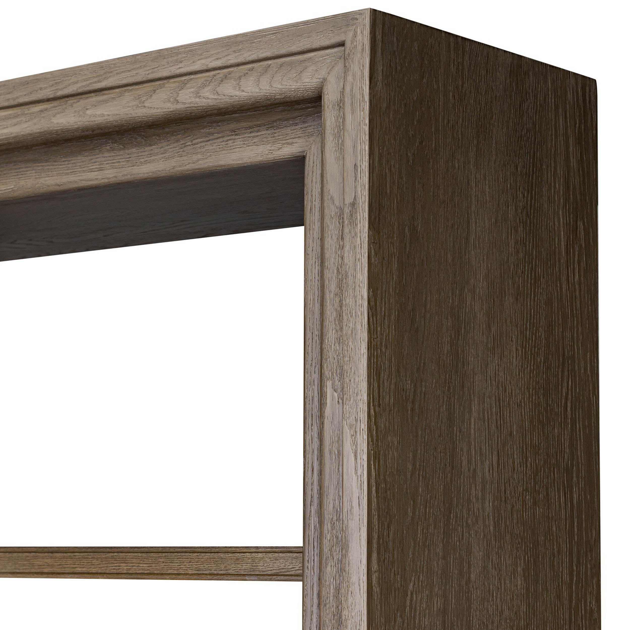 Andreas Bookcase, Weathered Hazel Oak