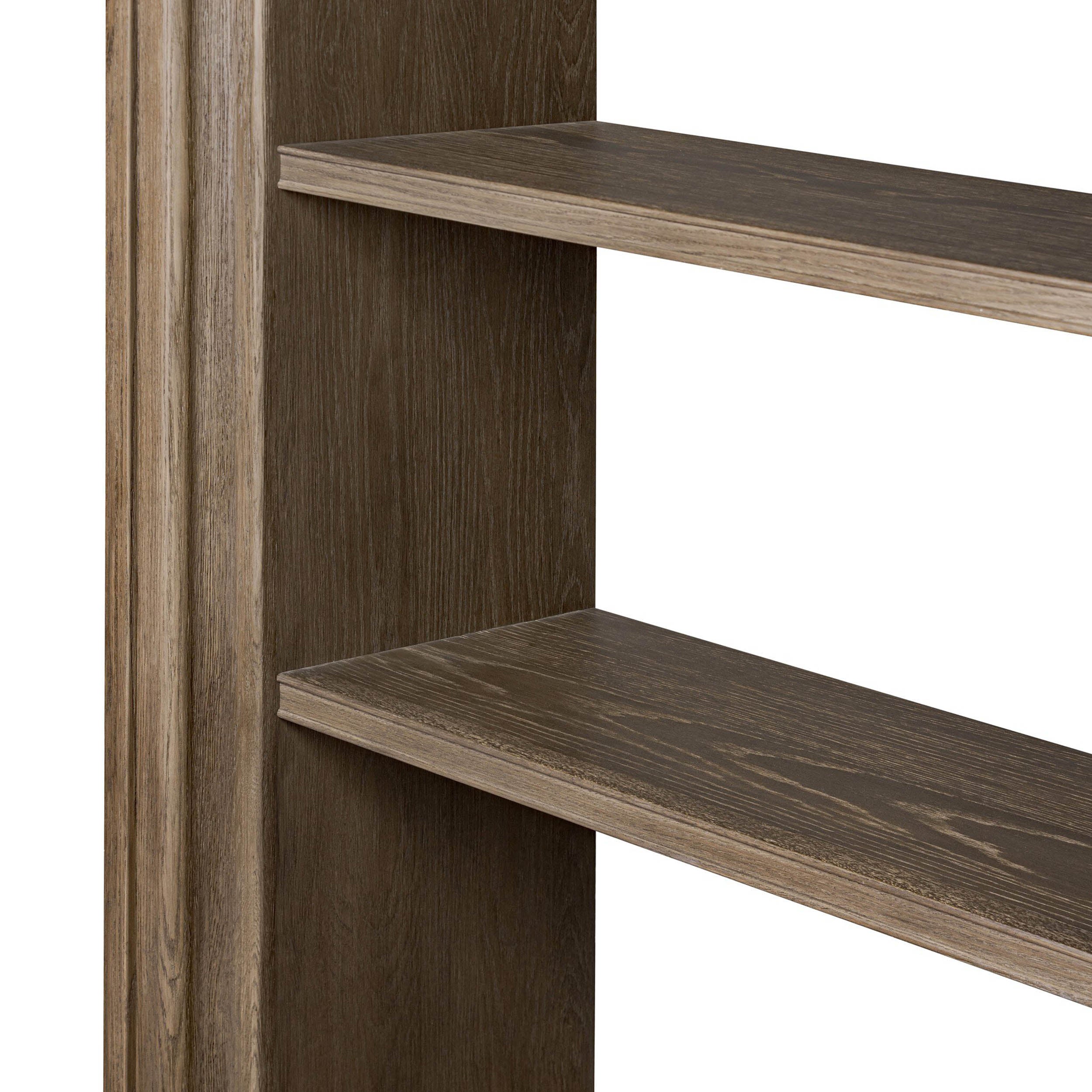 Andreas Bookcase, Weathered Hazel Oak