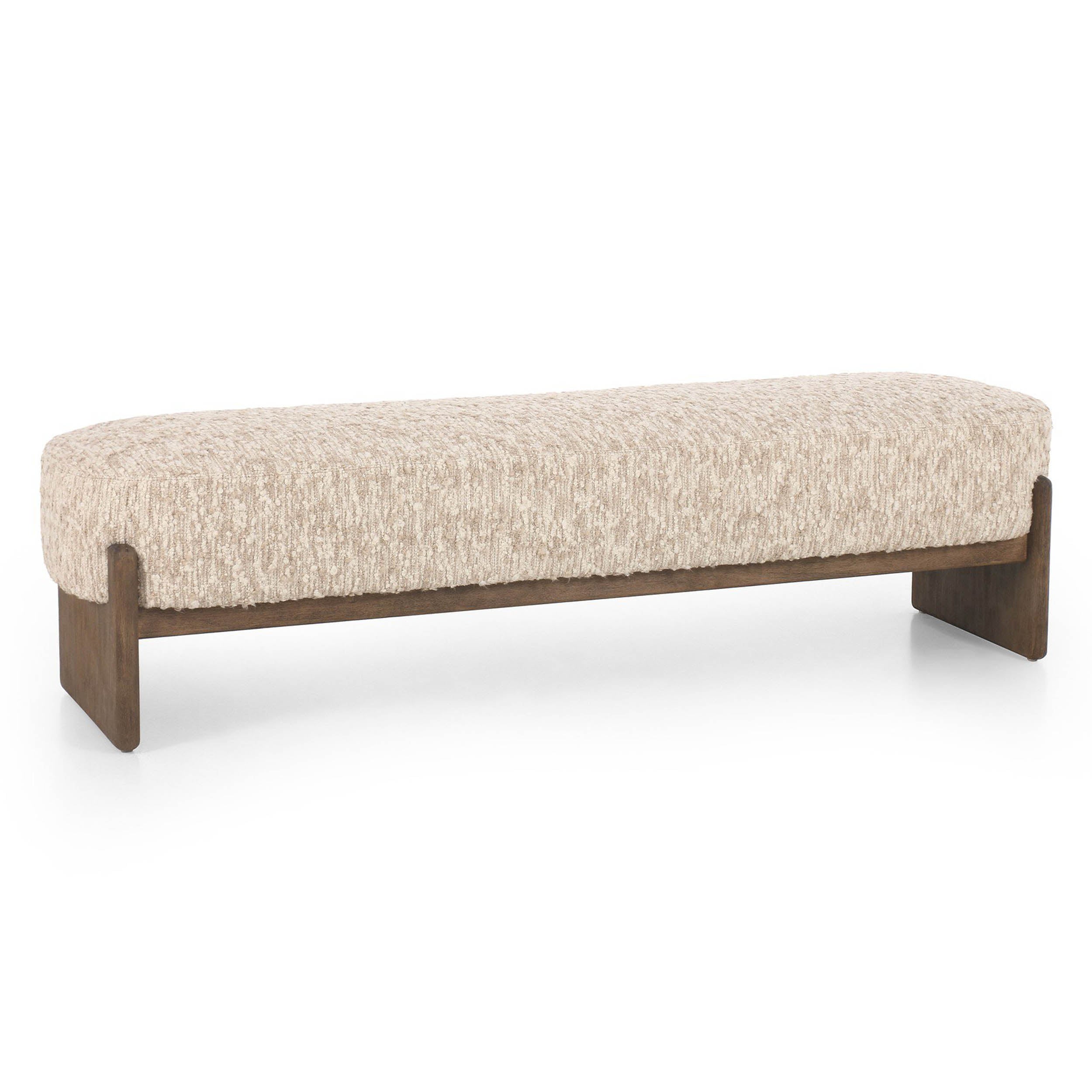 Kirby Accent Bench, Solema Cream
