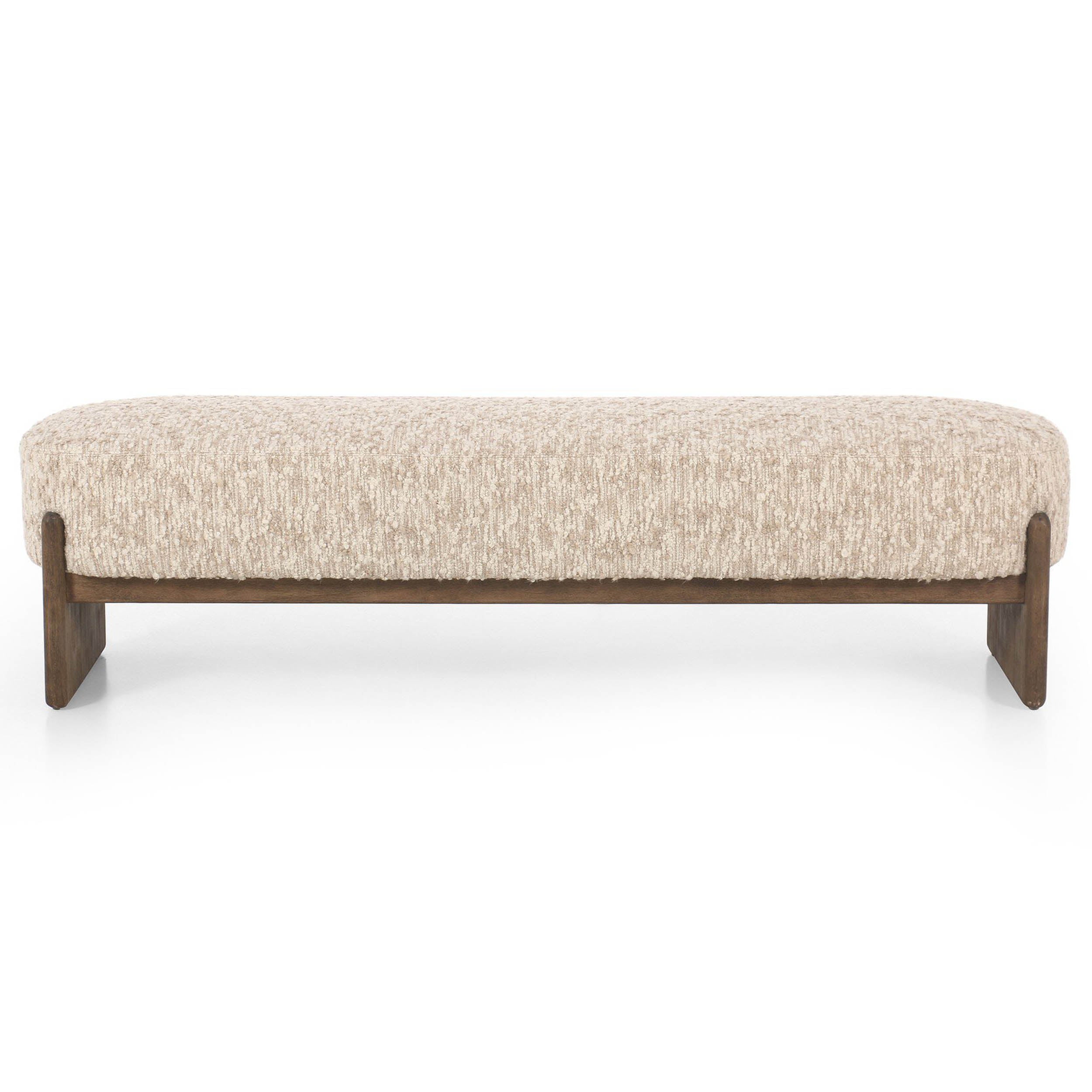 Kirby Accent Bench, Solema Cream