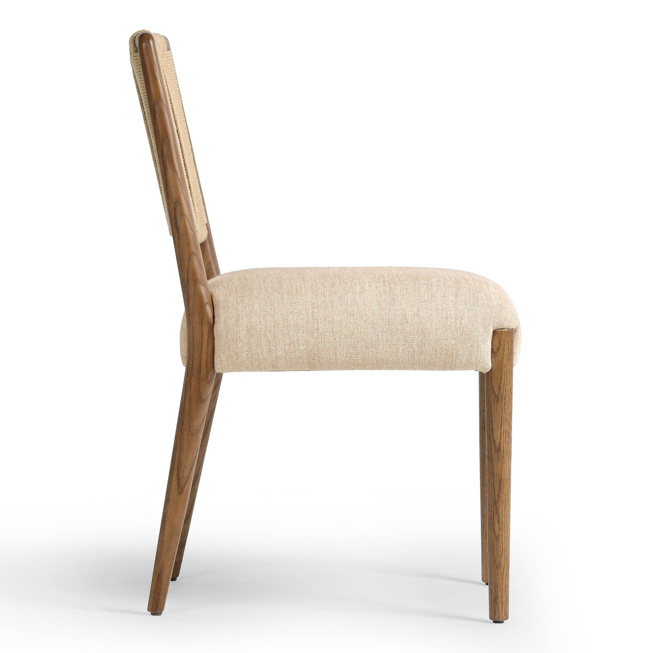 Rothler Dining Chair, Alcala Wheat
