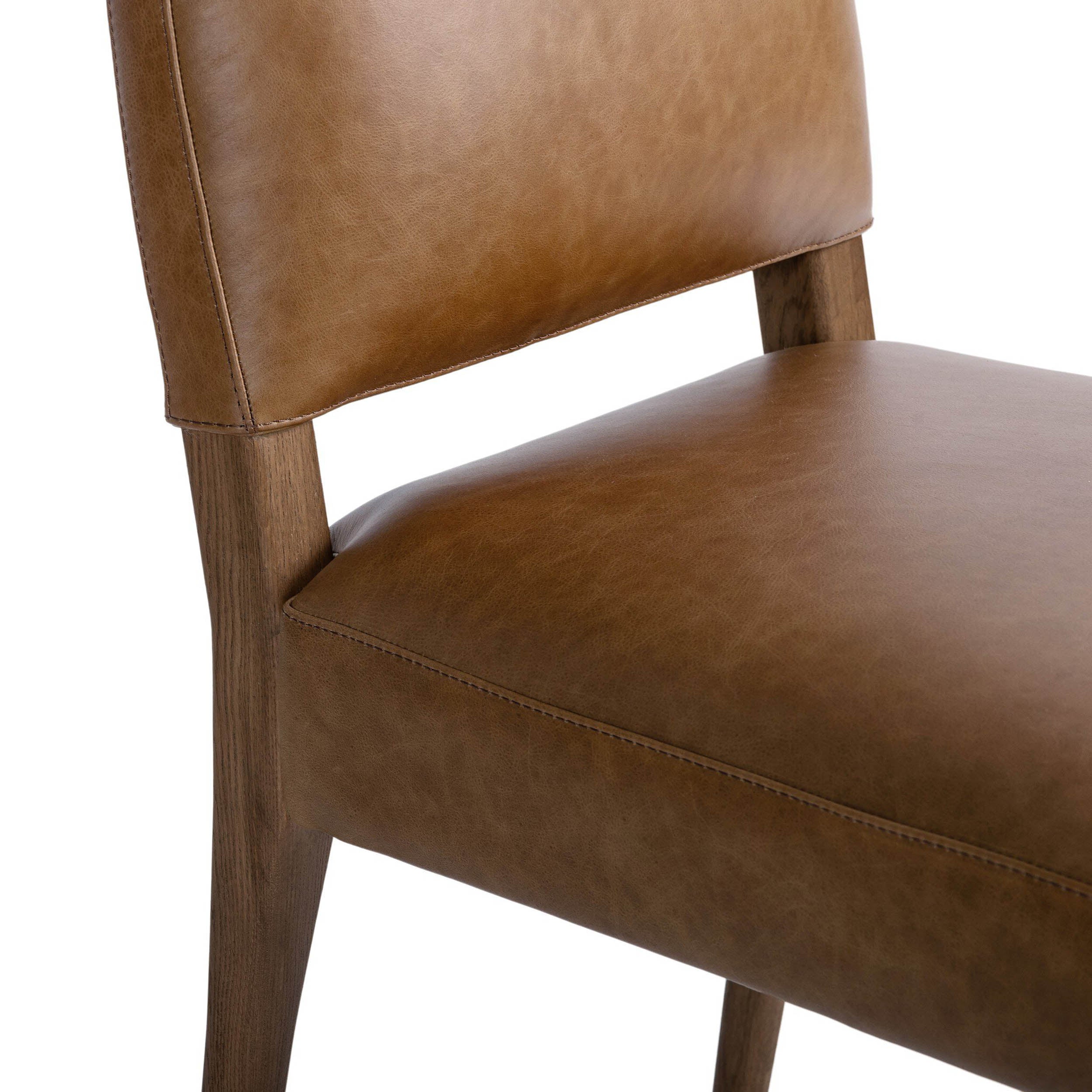 Abilene Dining Chair, Chaps Saddle