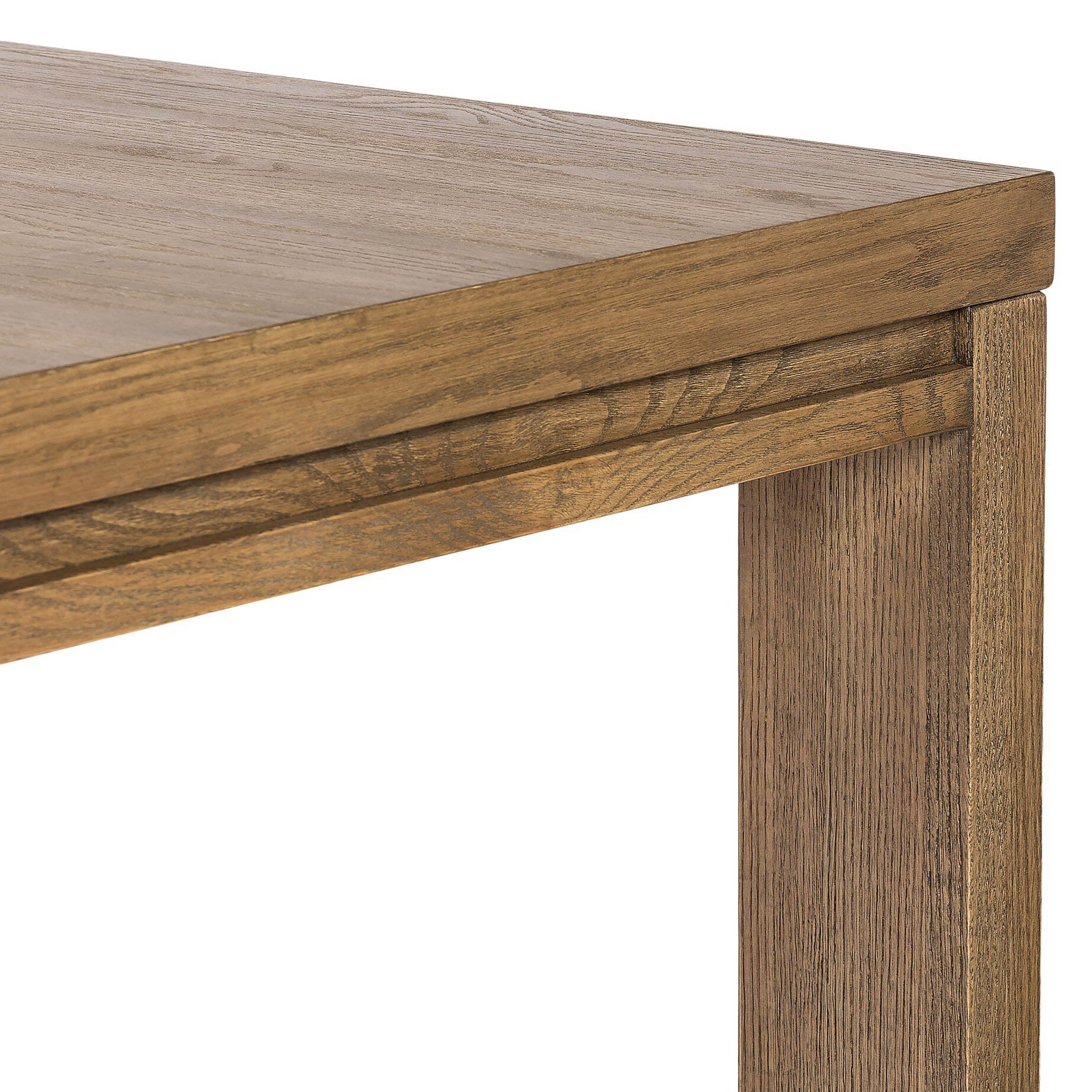 Millie Dining Table, Drifted Oak Veneer