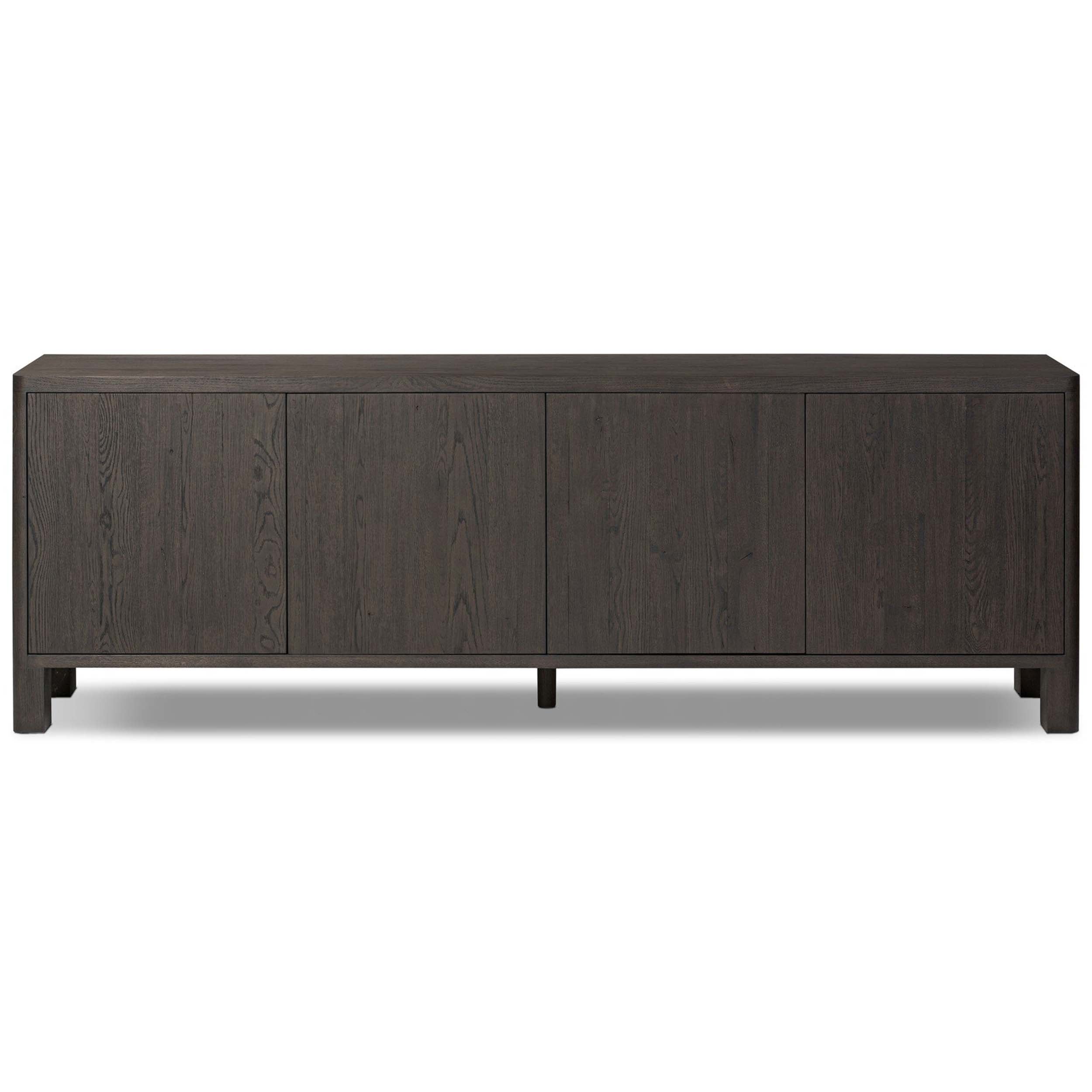 Noeline Sideboard, Smoked Black Resawn Oak
