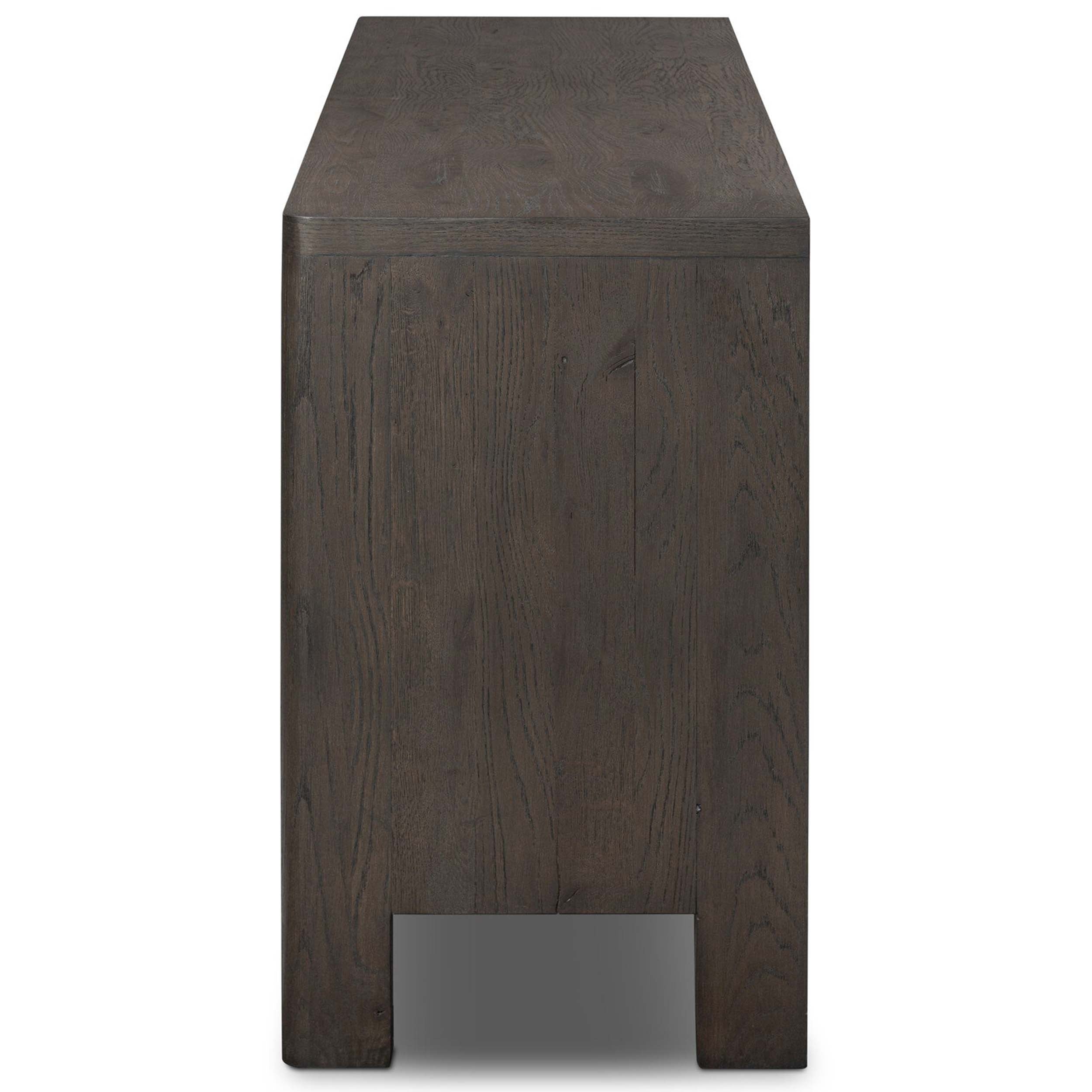 Noeline Sideboard, Smoked Black Resawn Oak