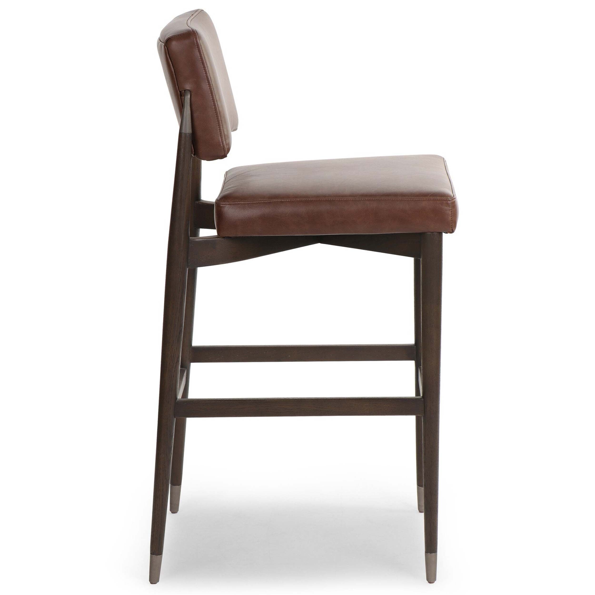 Anton Bar + Counter Stool, Havana Brown