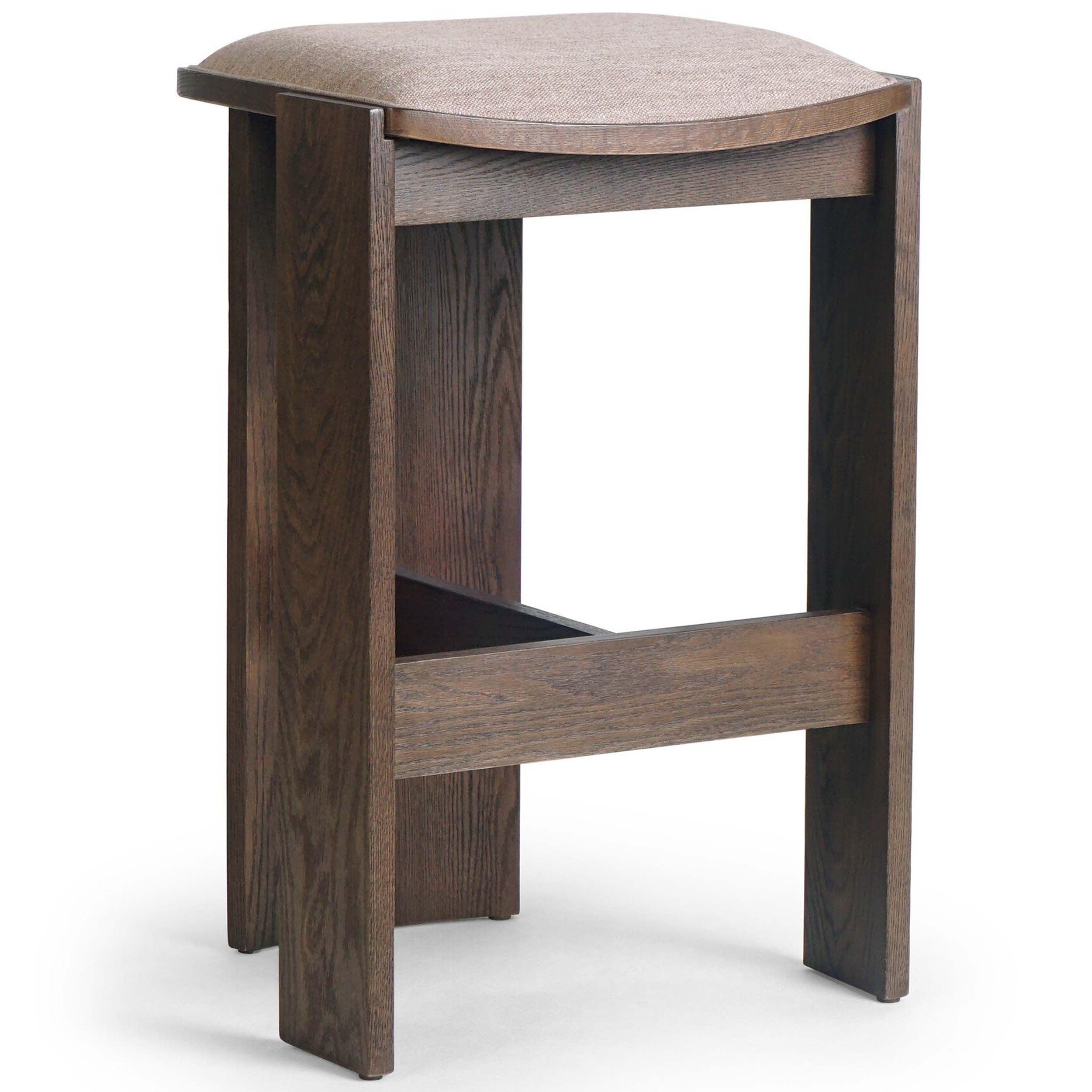 Hoven Backless Bar + Counter Stool, Alcala Fawn