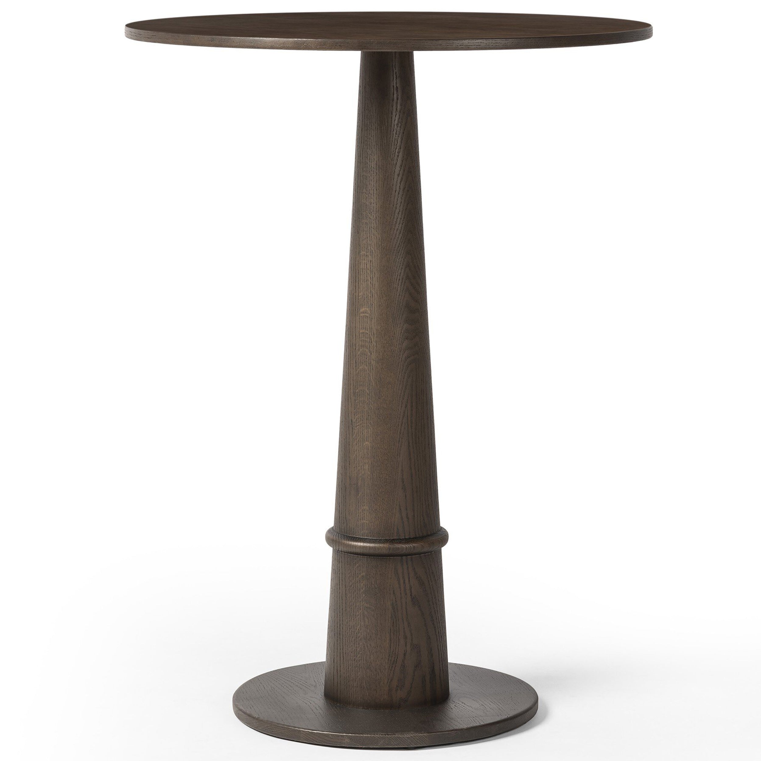 Goetz Bar + Counter Table, Brown Oak Veneer