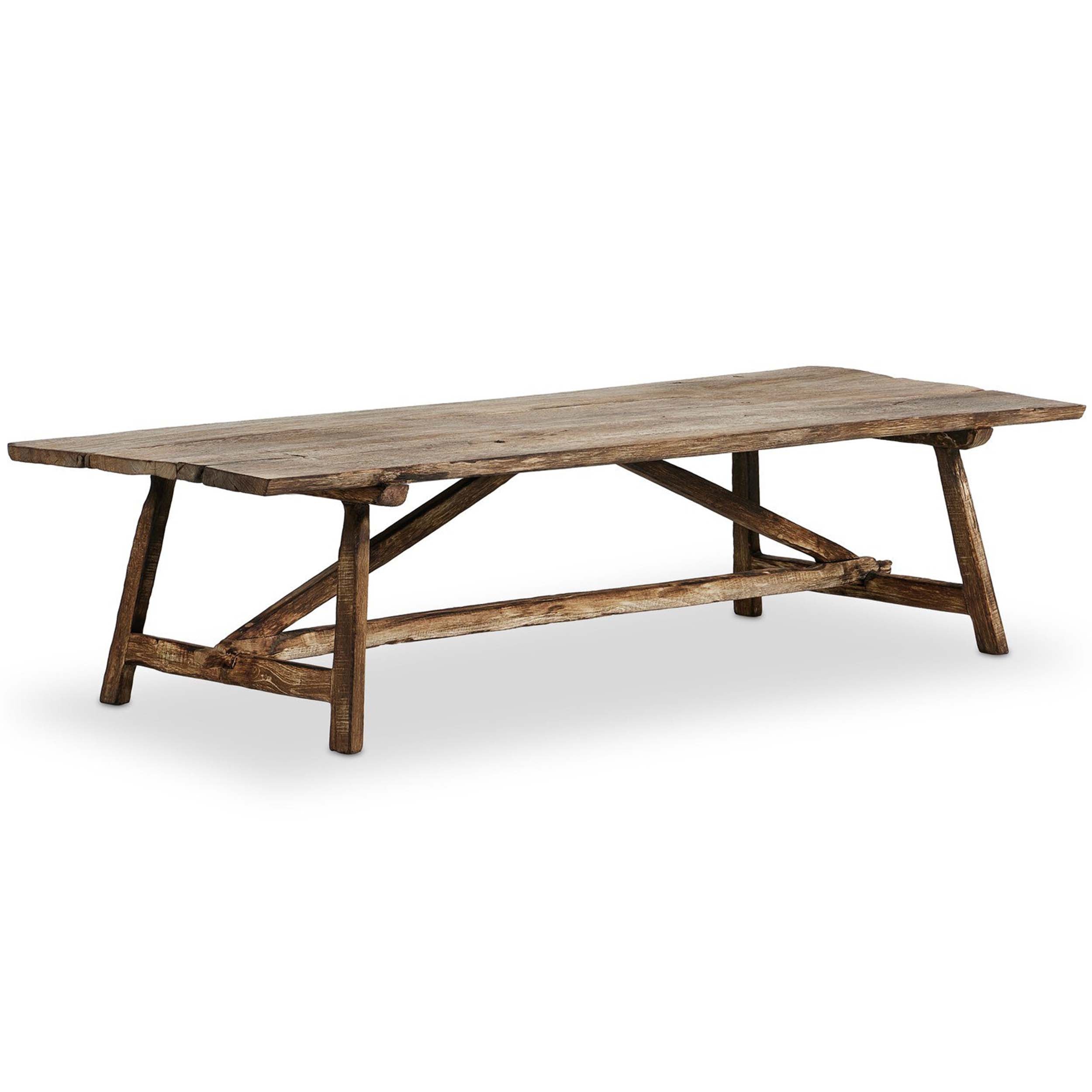Elio Coffee Table, Burnt Bleached Oak