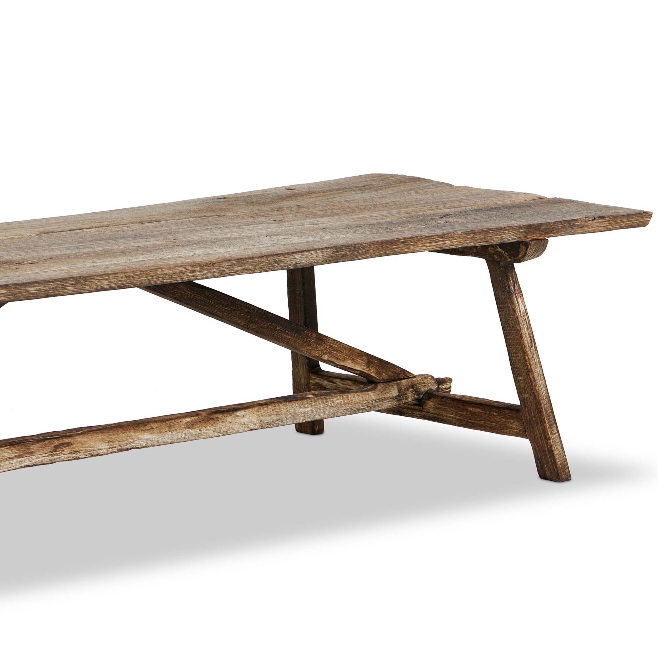 Elio Coffee Table, Burnt Bleached Oak