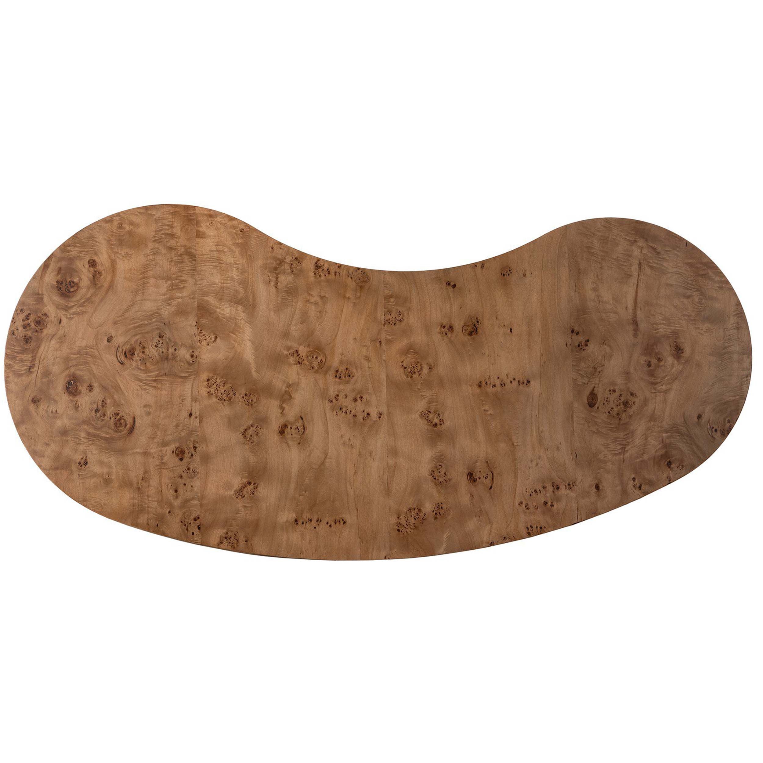 Leeds Desk, Caramel Burl