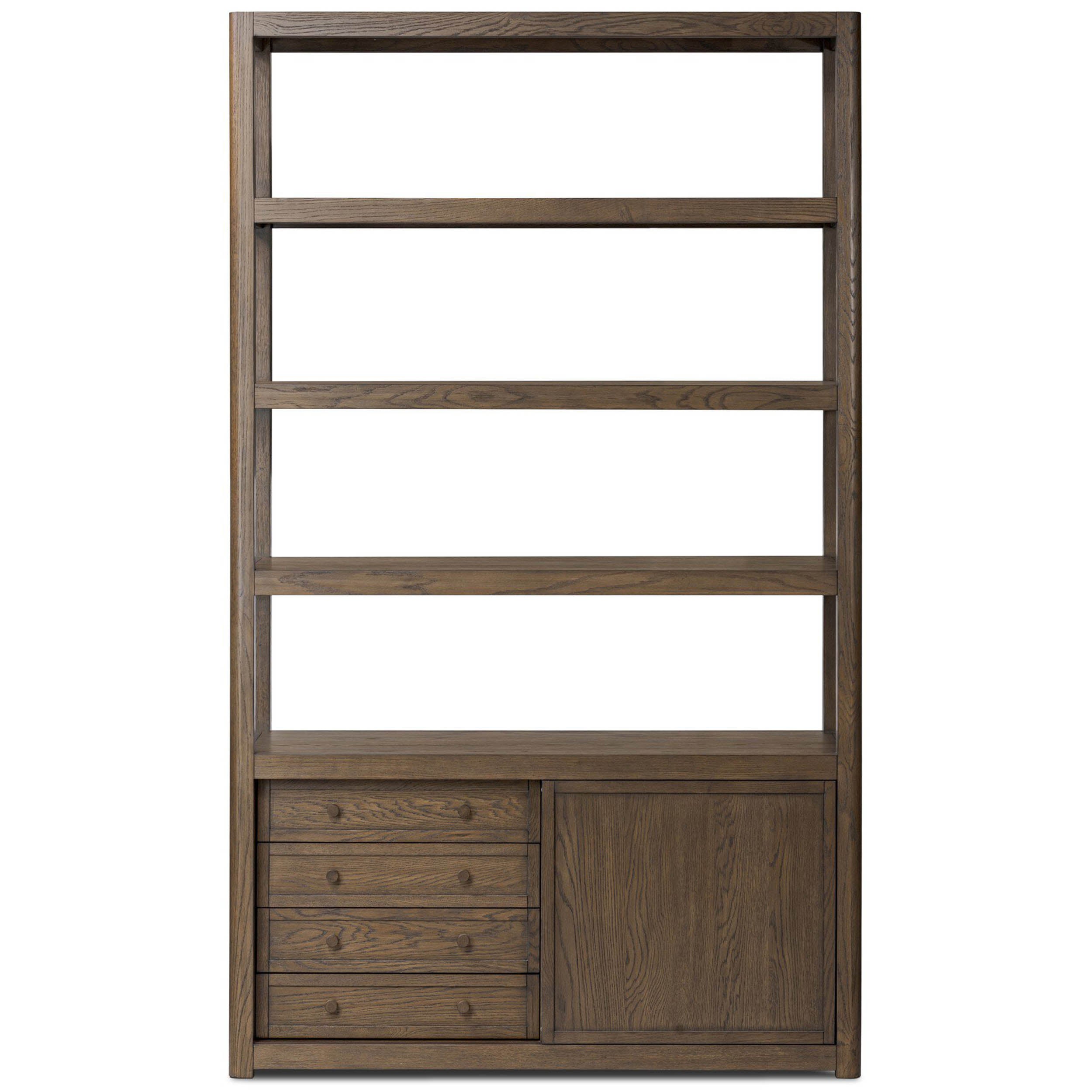 Miko Bookcase, Fawn Oak