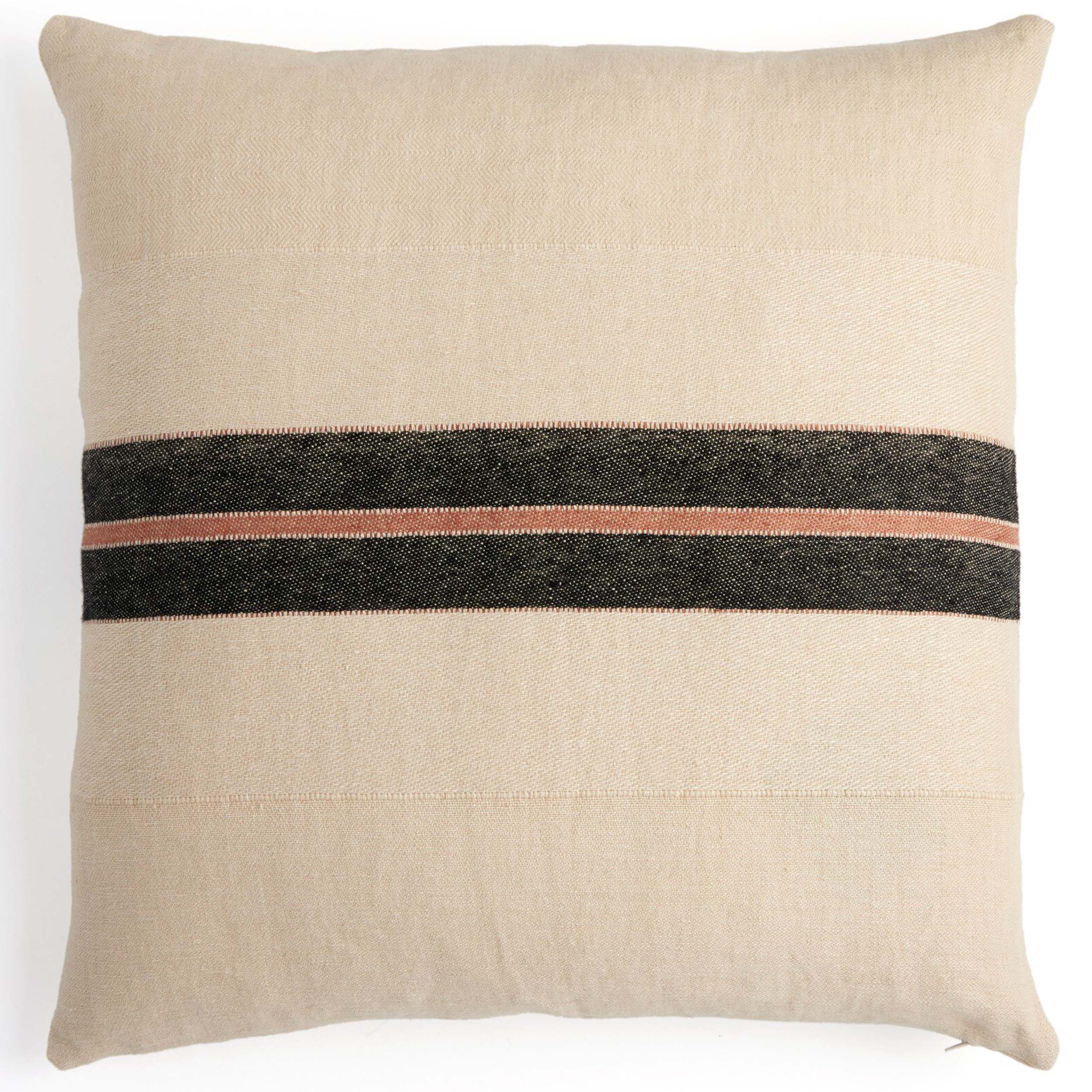 Virginia Pillow, Virginia Stripe, Cover + Insert
