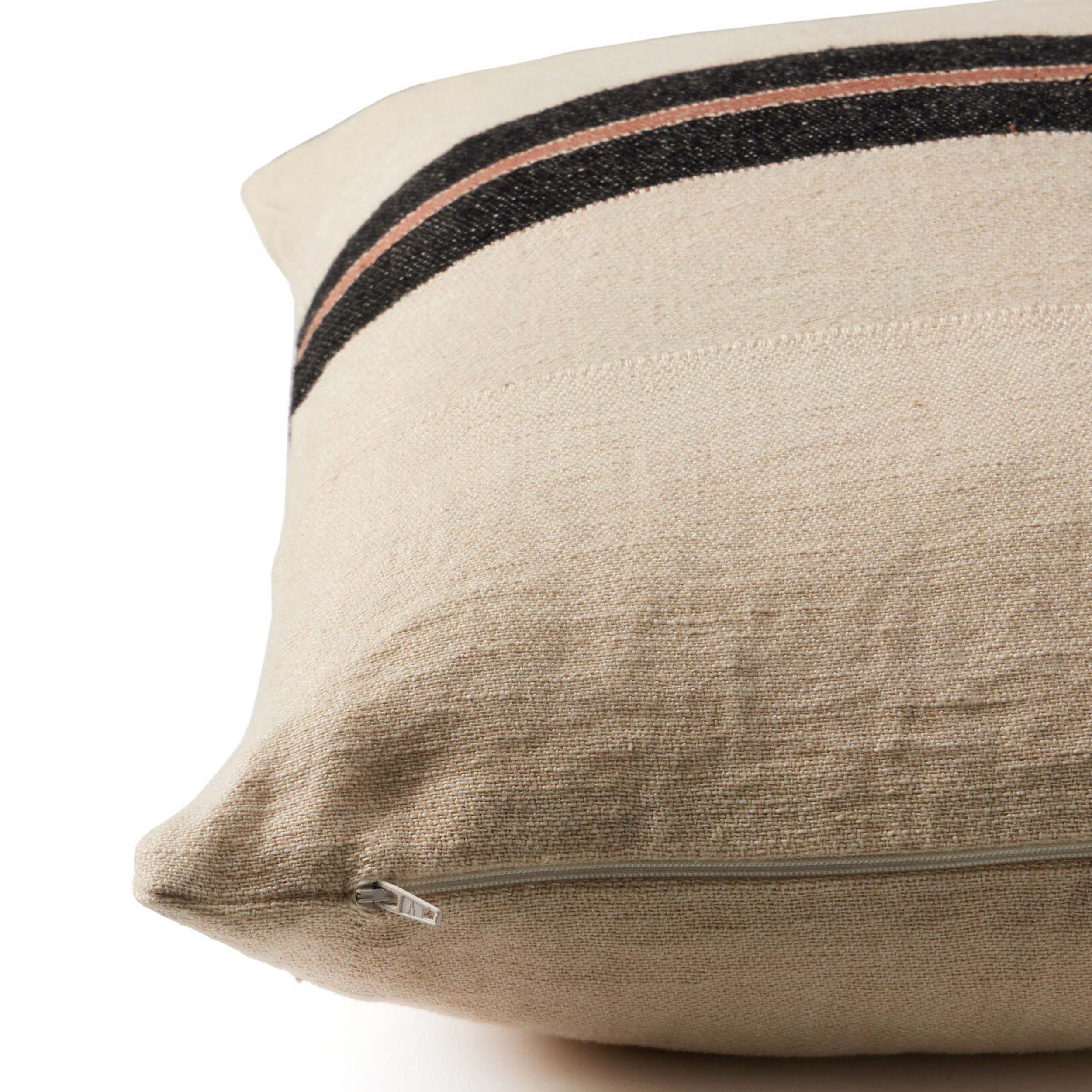 Virginia Pillow, Virginia Stripe, Cover + Insert