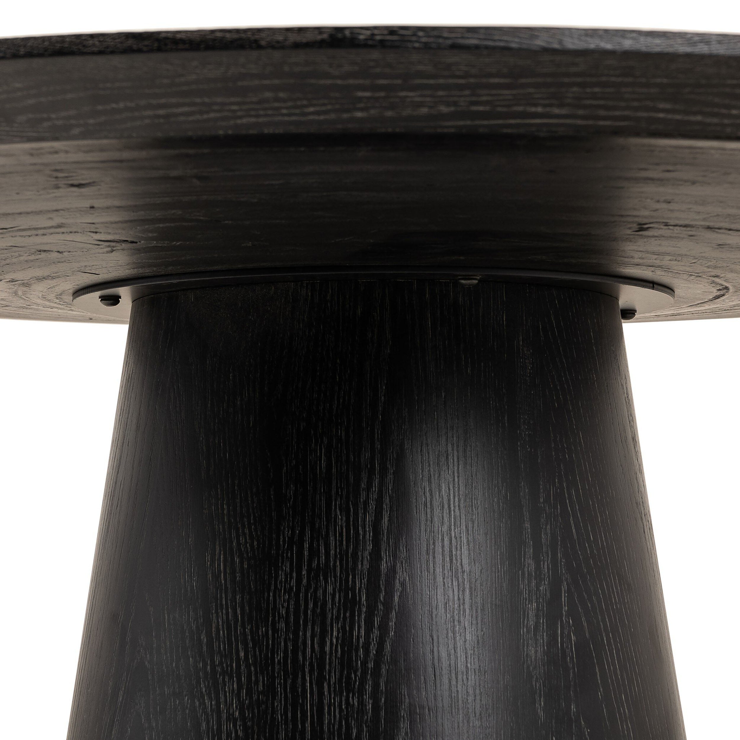 Skye Poker Table, Washed Black