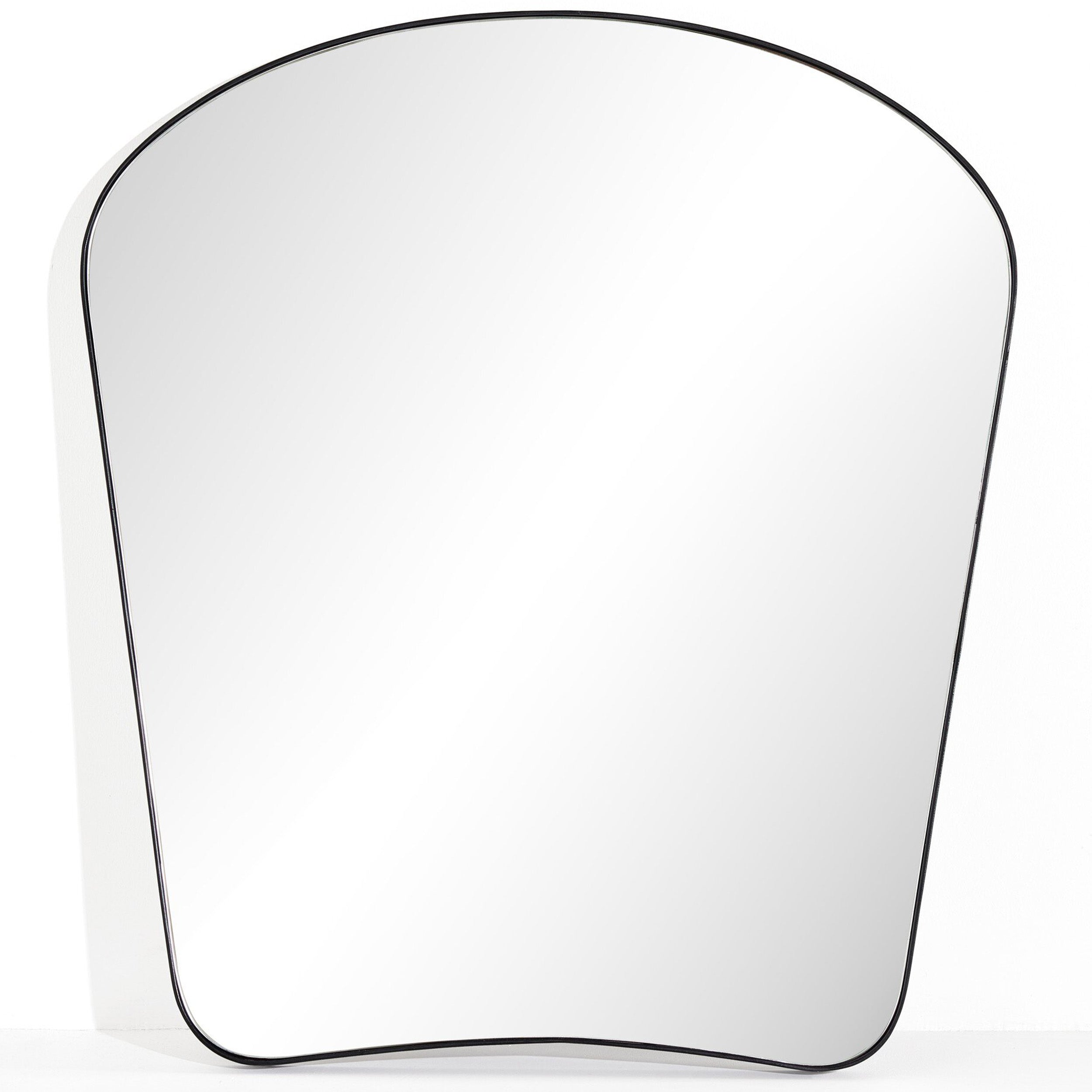 Merona Mantel Mirror, Iron Matte Black