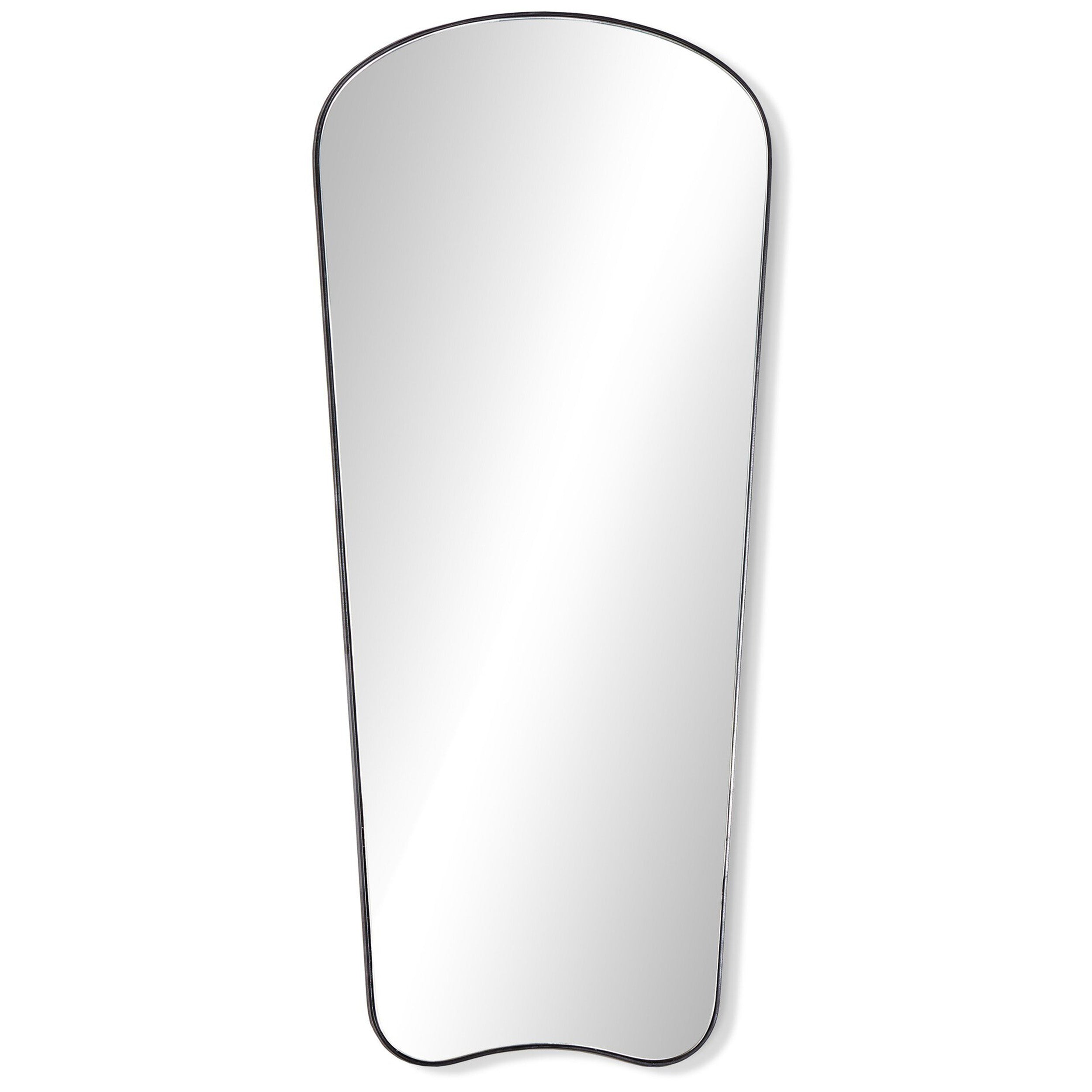 Merona Wall Mirror, Iron Matte Black