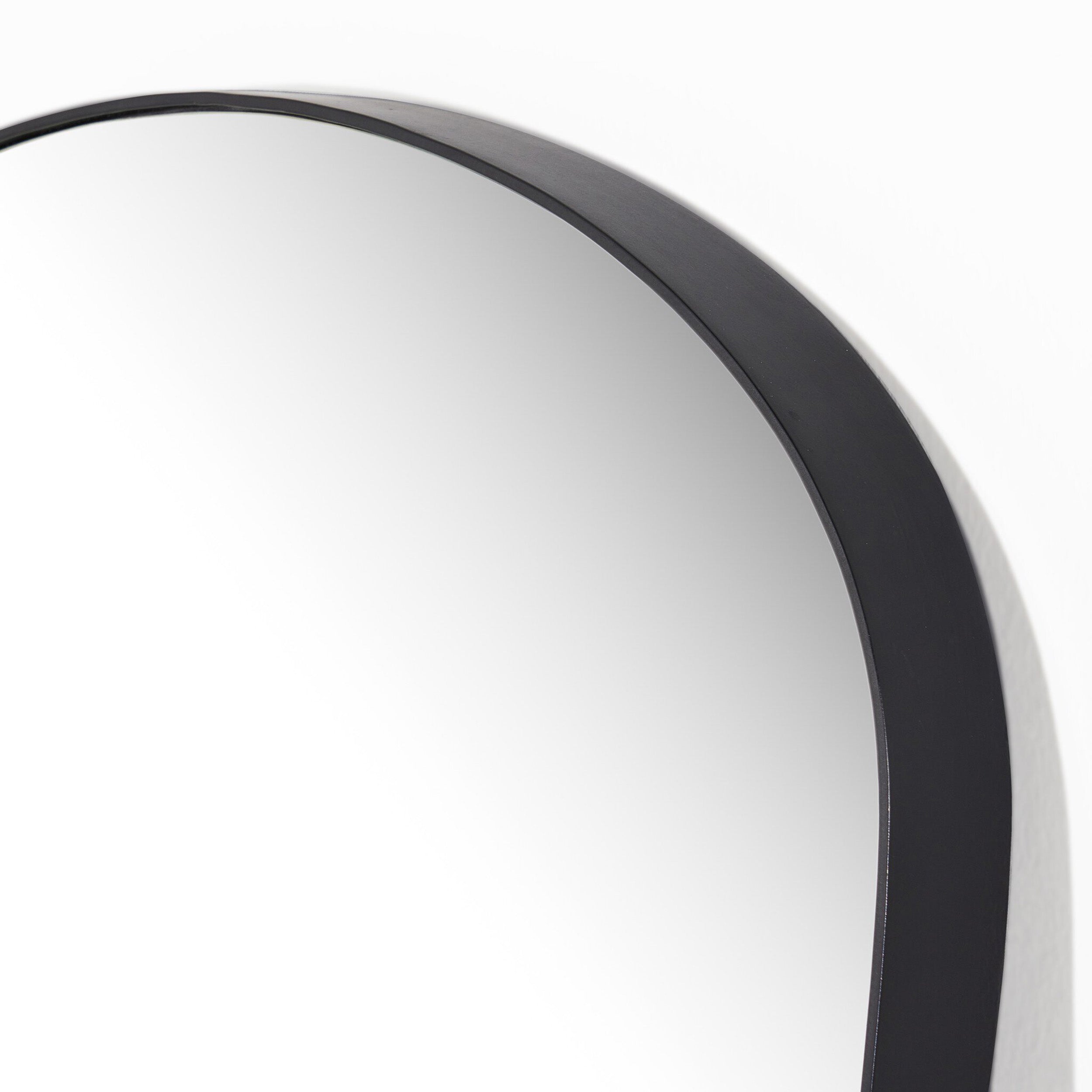 Merona Wall Mirror, Iron Matte Black