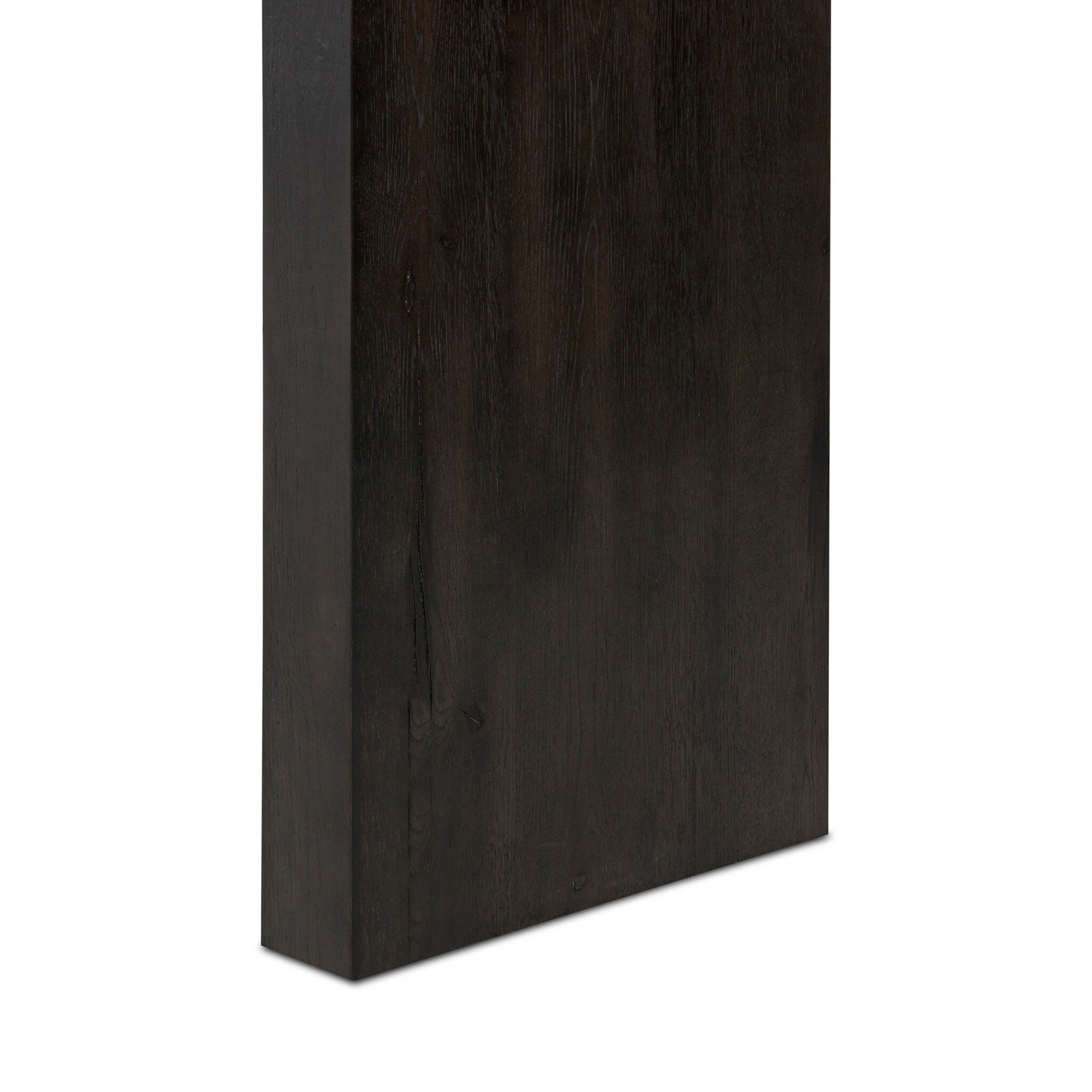 Matthes Console Table - 94", Smoked Black Veneer