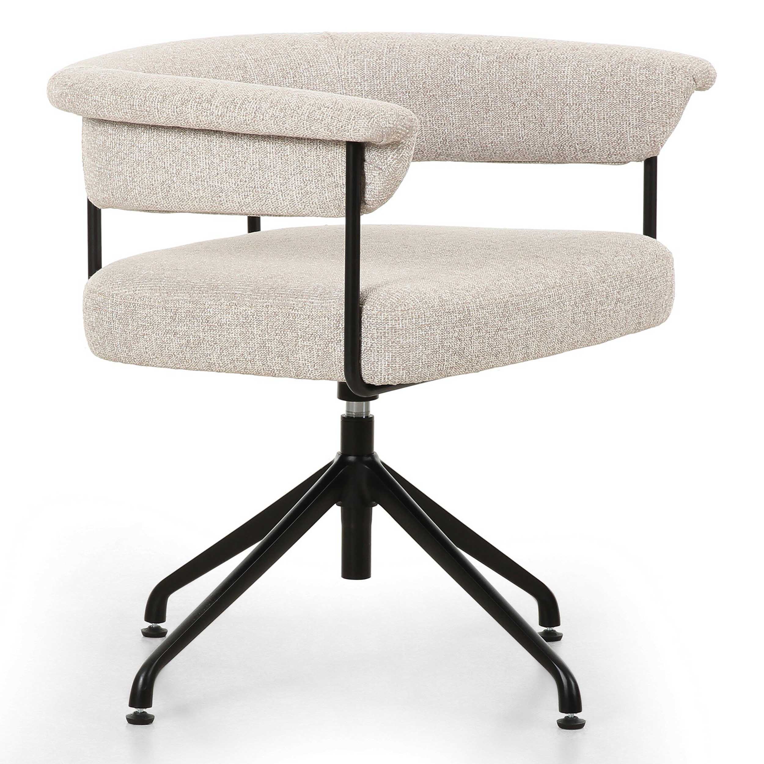 Carrie Desk Chair, Light Camel