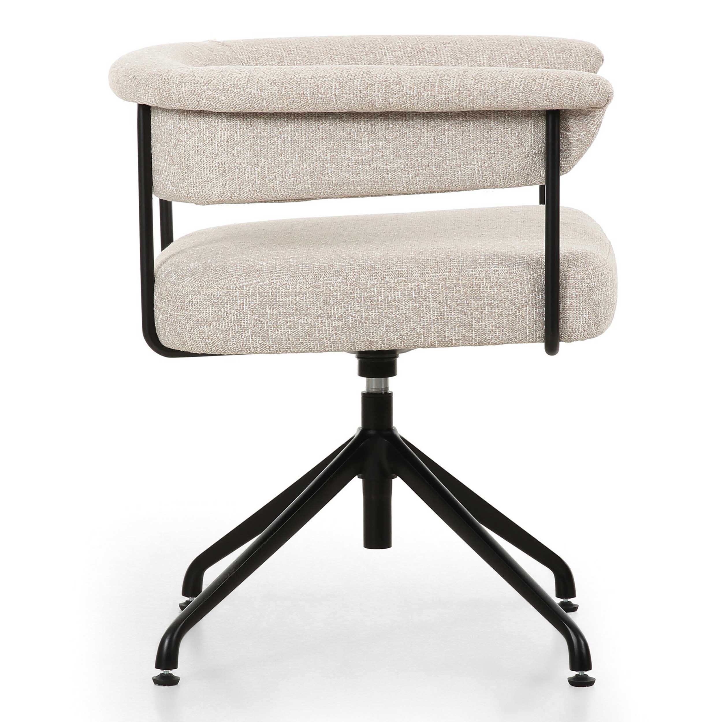Carrie Desk Chair, Light Camel