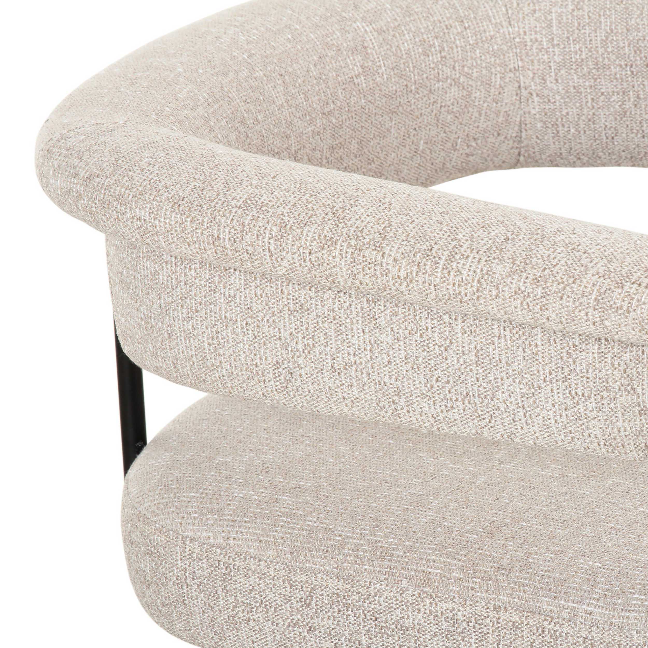 Carrie Desk Chair, Light Camel