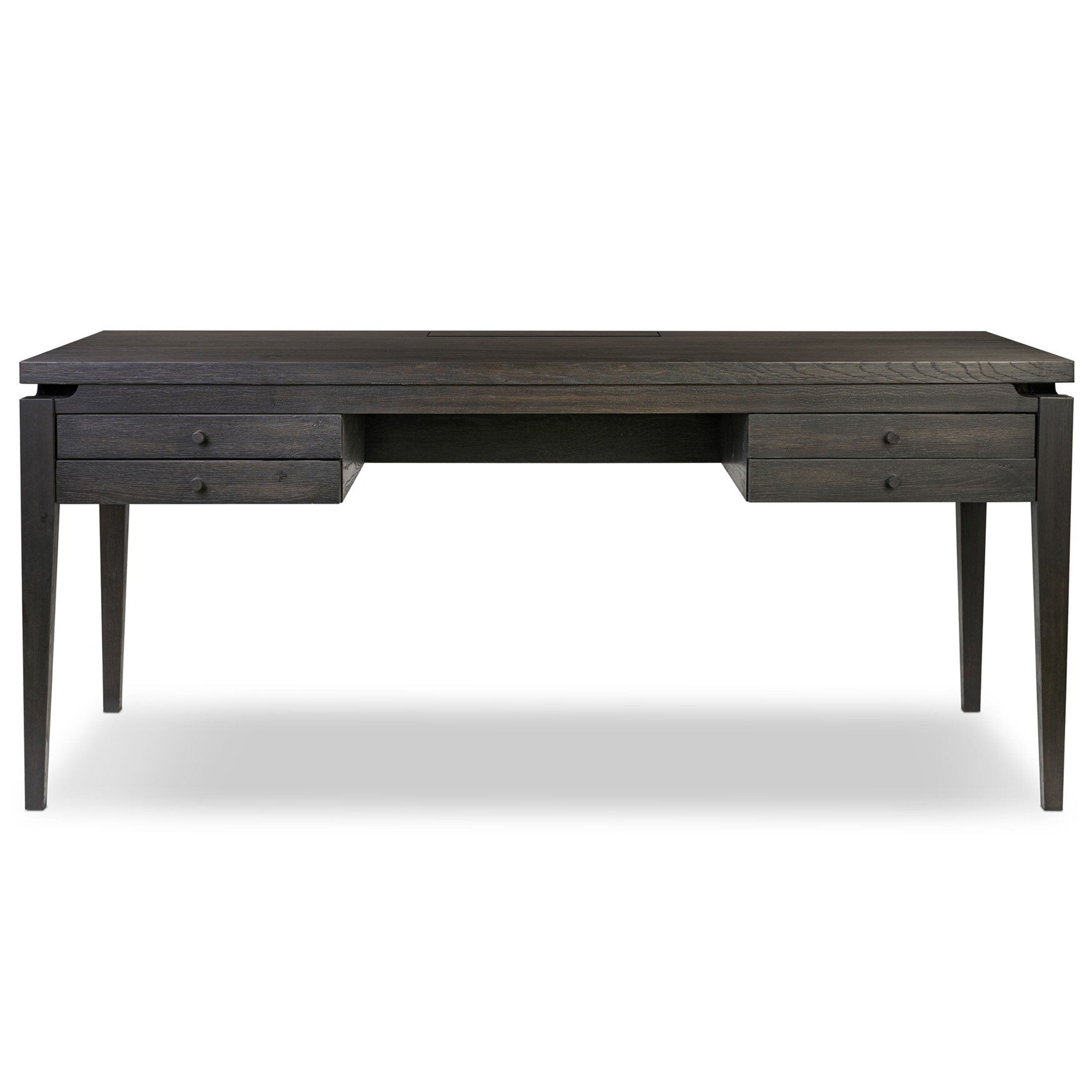 Bergstrom Desk, Smoked Black Veneer