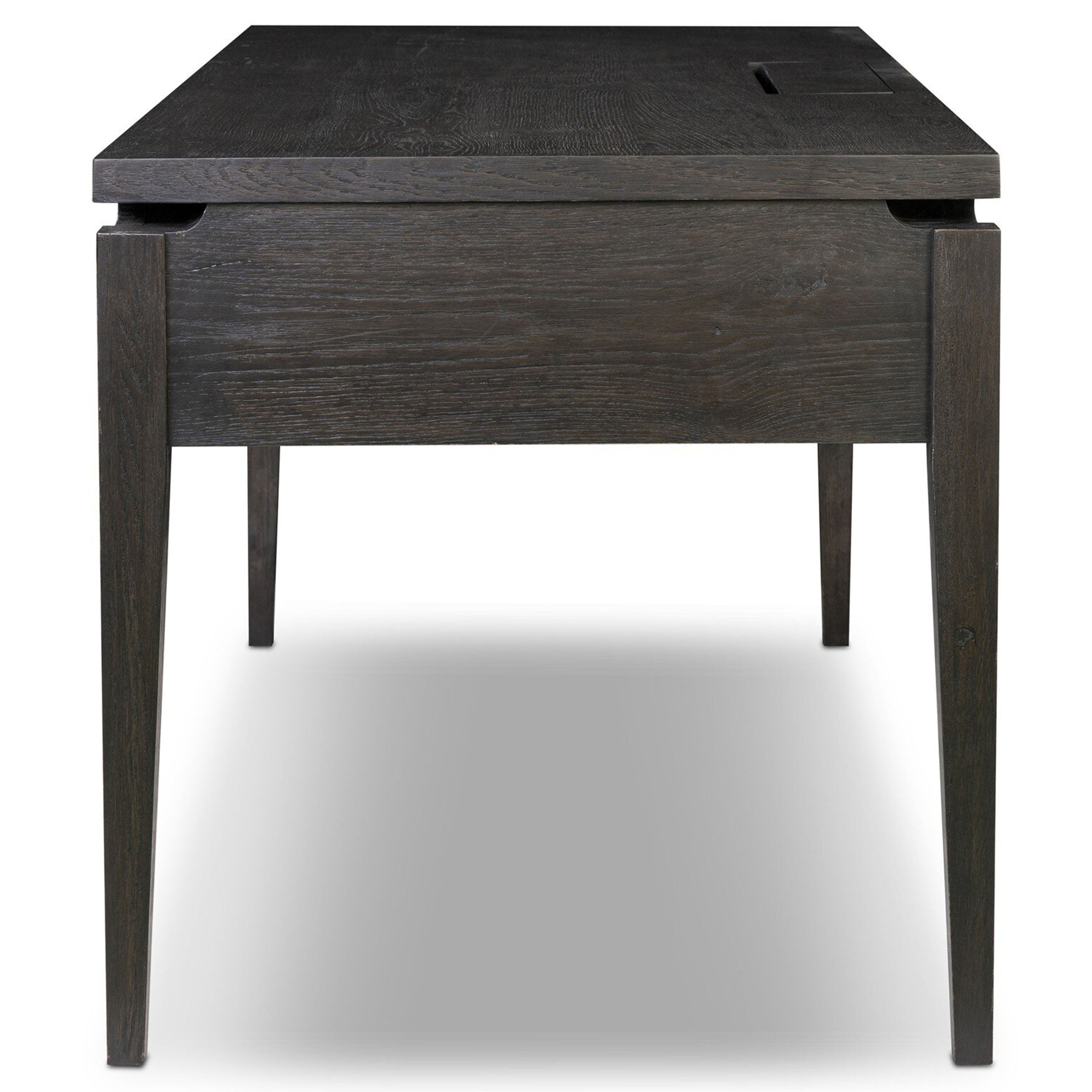 Bergstrom Desk, Smoked Black Veneer