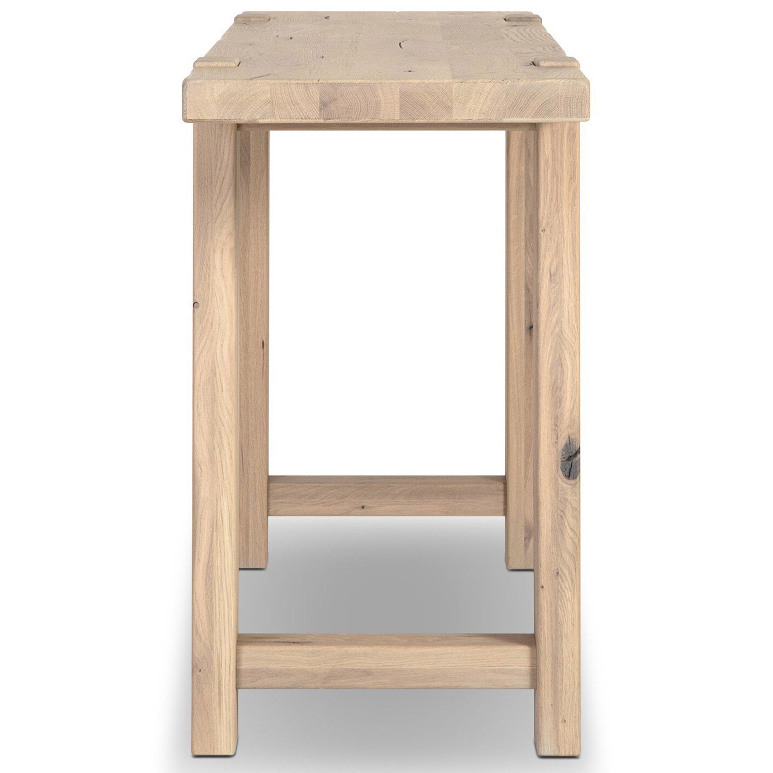 Matei Console Table, Bleached Oak