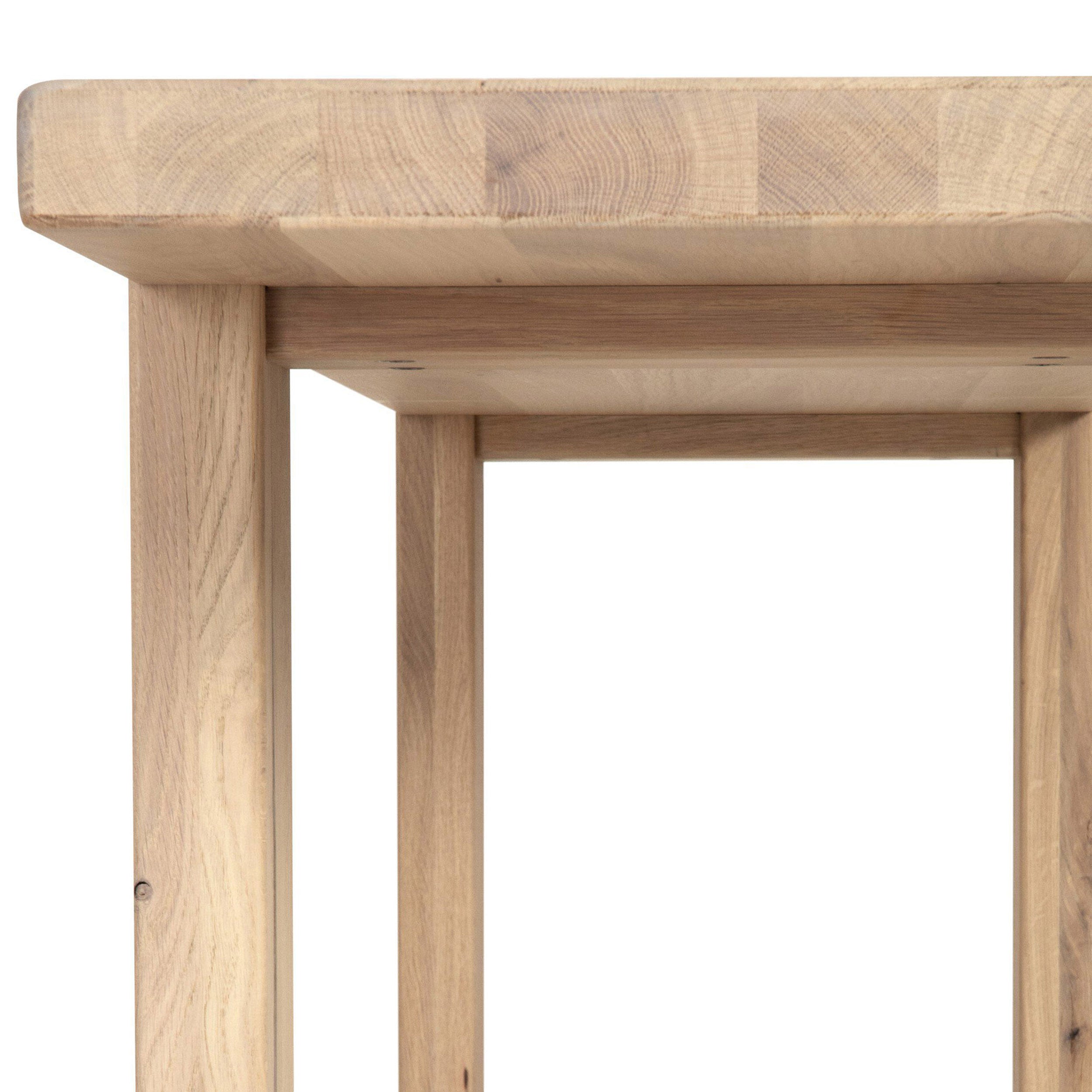 Matei Console Table, Bleached Oak