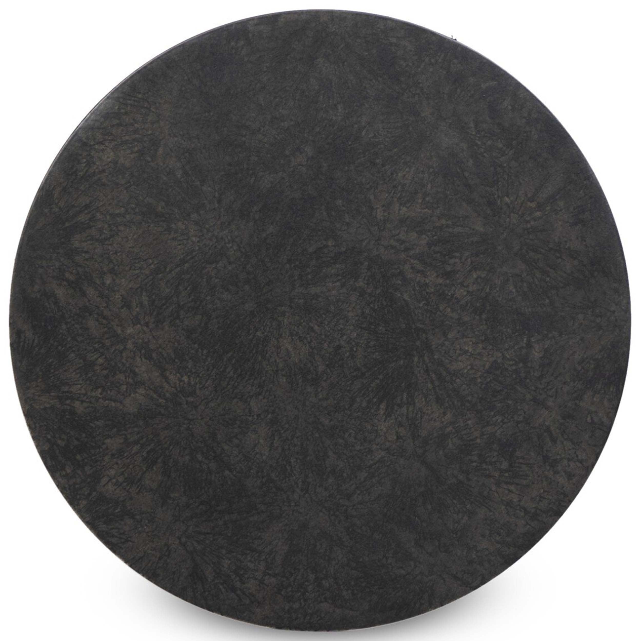 Jocelyn End Table, Raw Black Iron