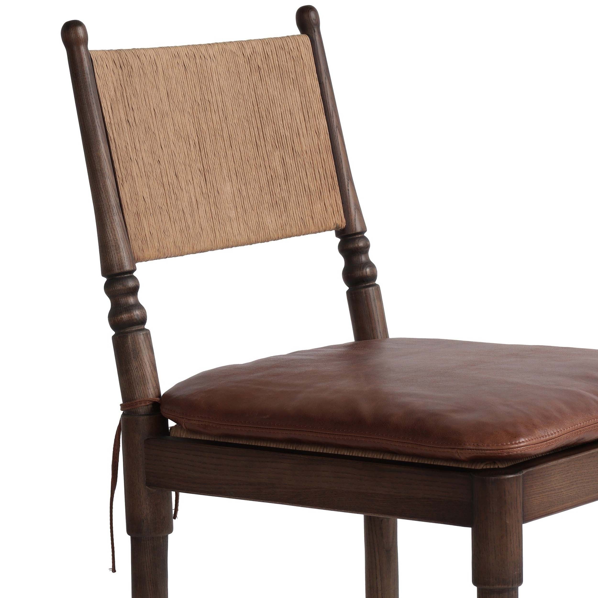 Fayth Bar + Counter Stool, Dulane Mahogany, Antique Walnut