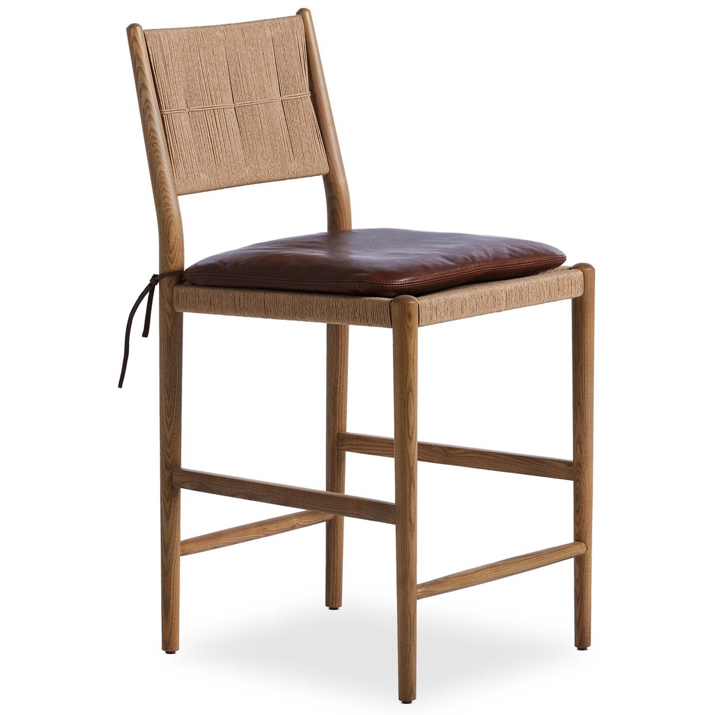 Dara Bar + Counter Stool, Dulane Mahogany