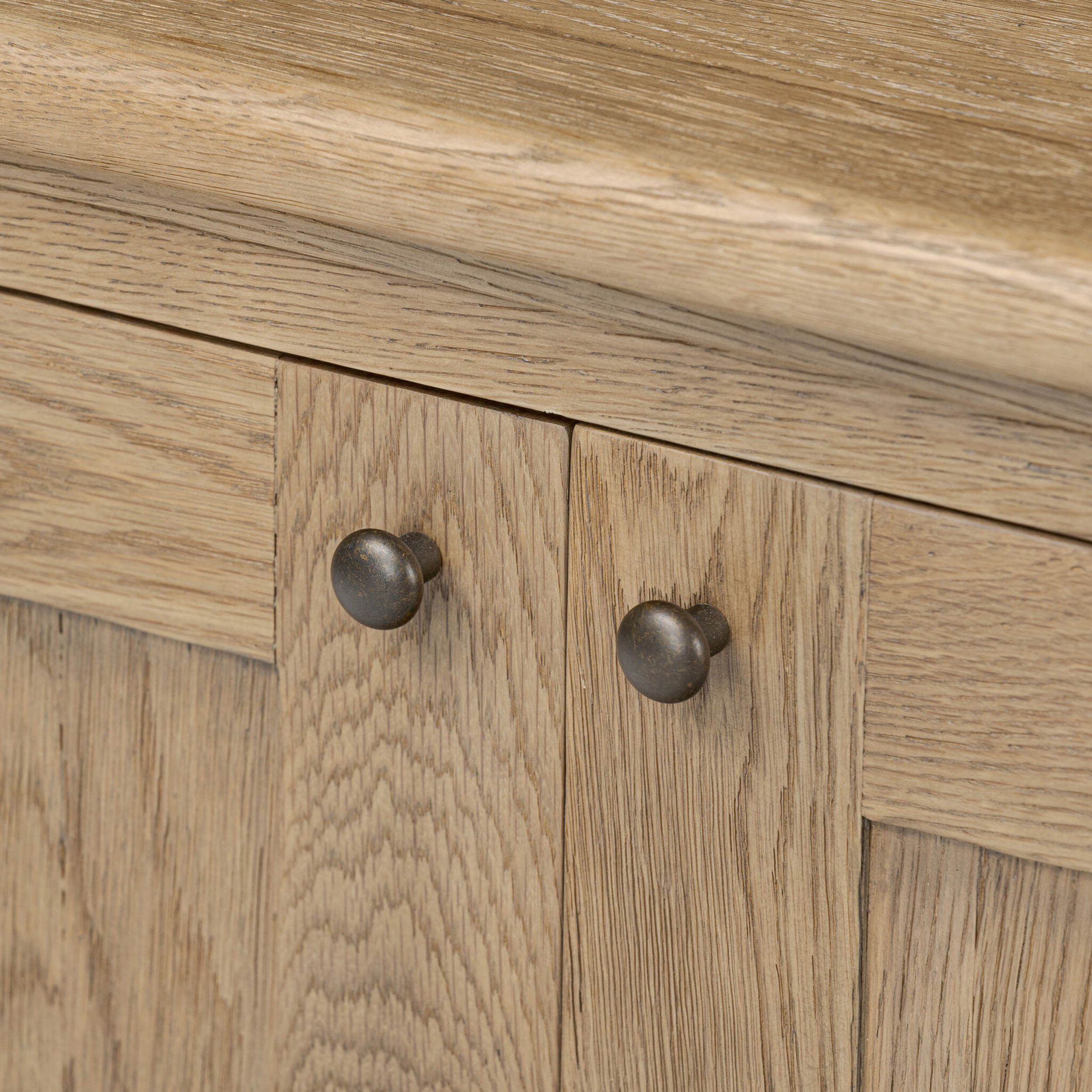 Dumont Bookcase, Worn Oak Thin Veneer