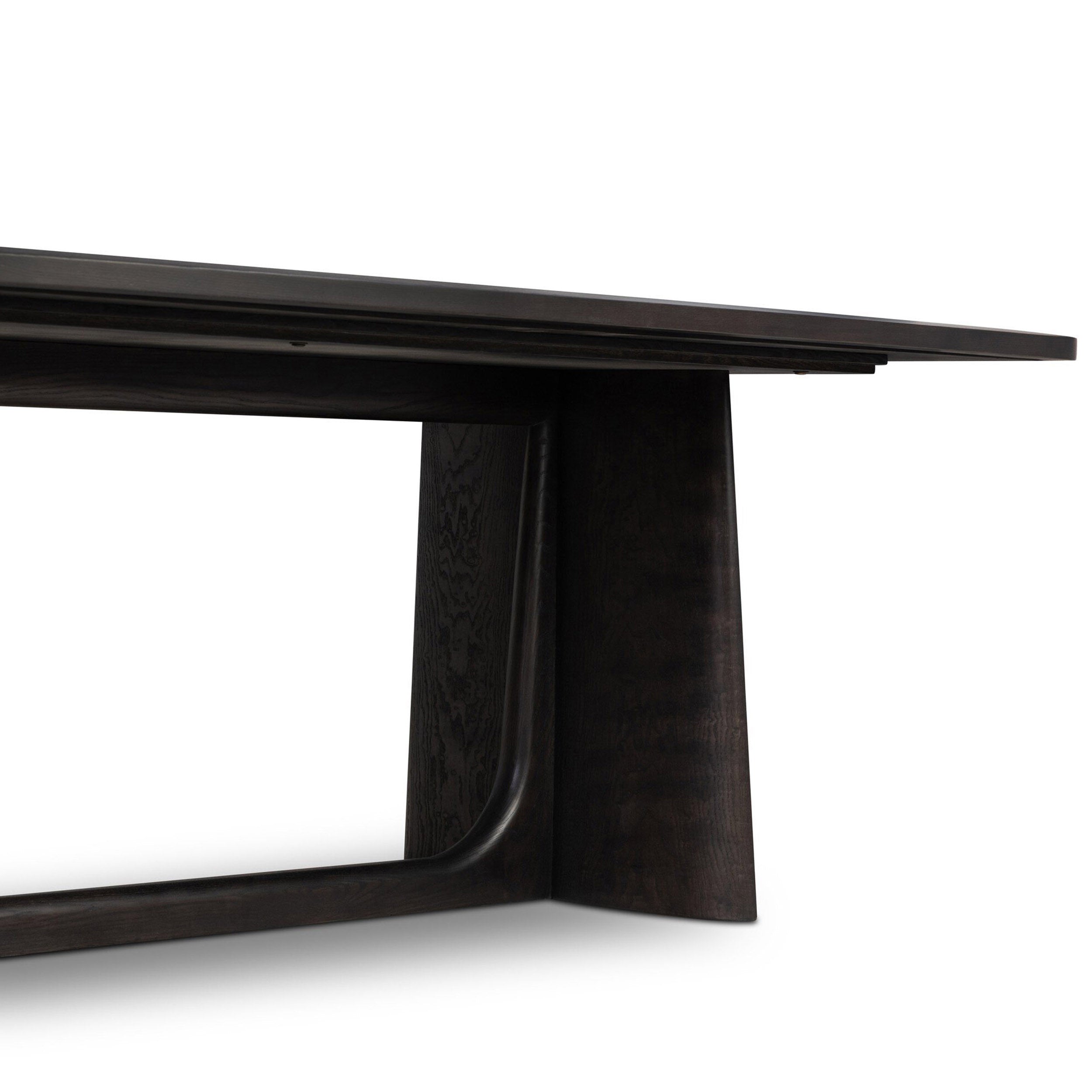 Hera Dining Table, Dark Tamo Ash