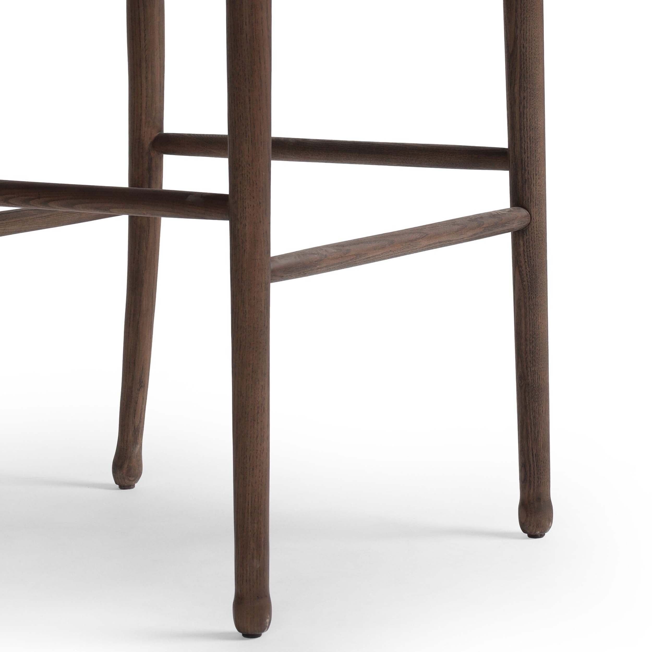 Fayth Bar + Counter Stool, Antique Walnut