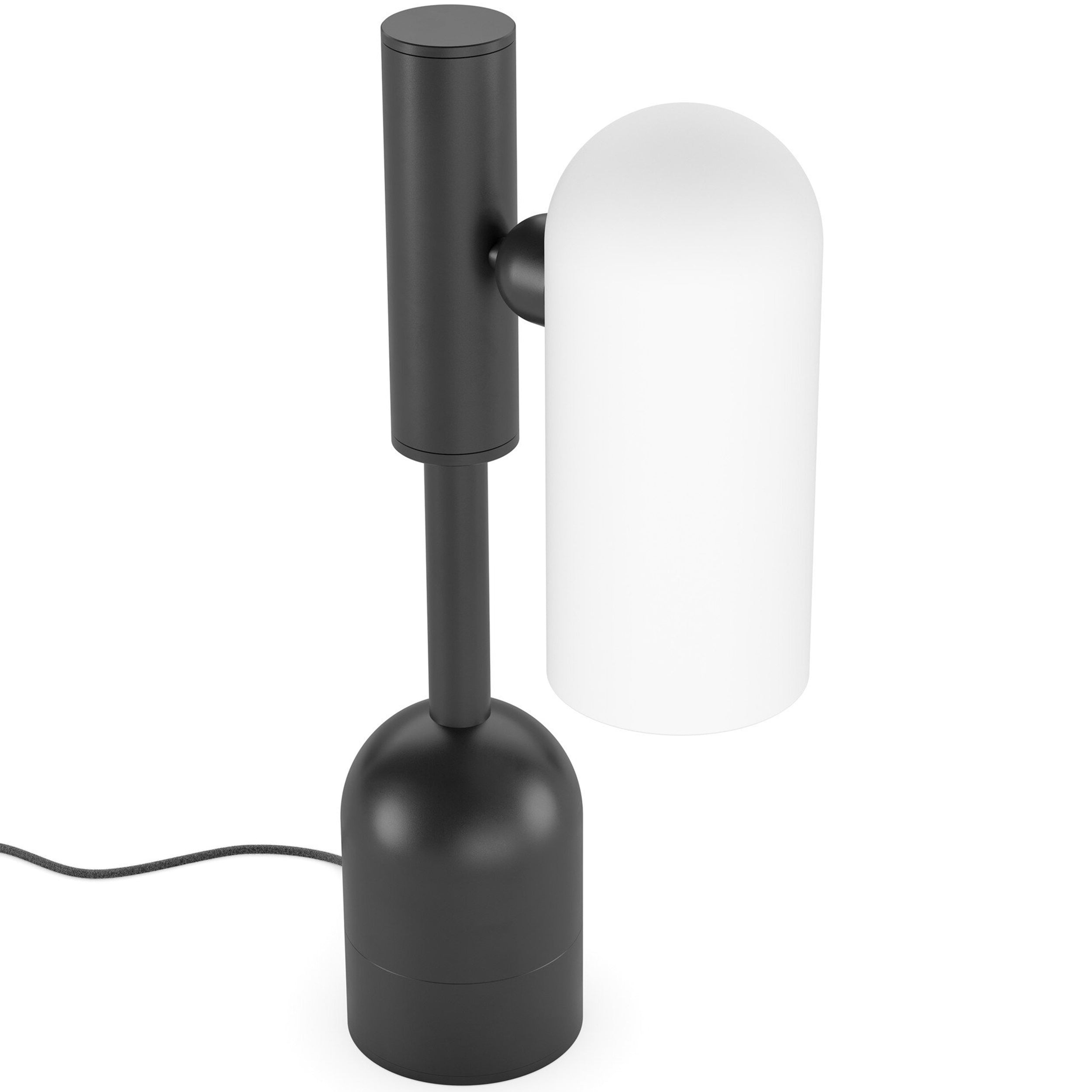 Odyssey Table Lamp, Black Gunmetal