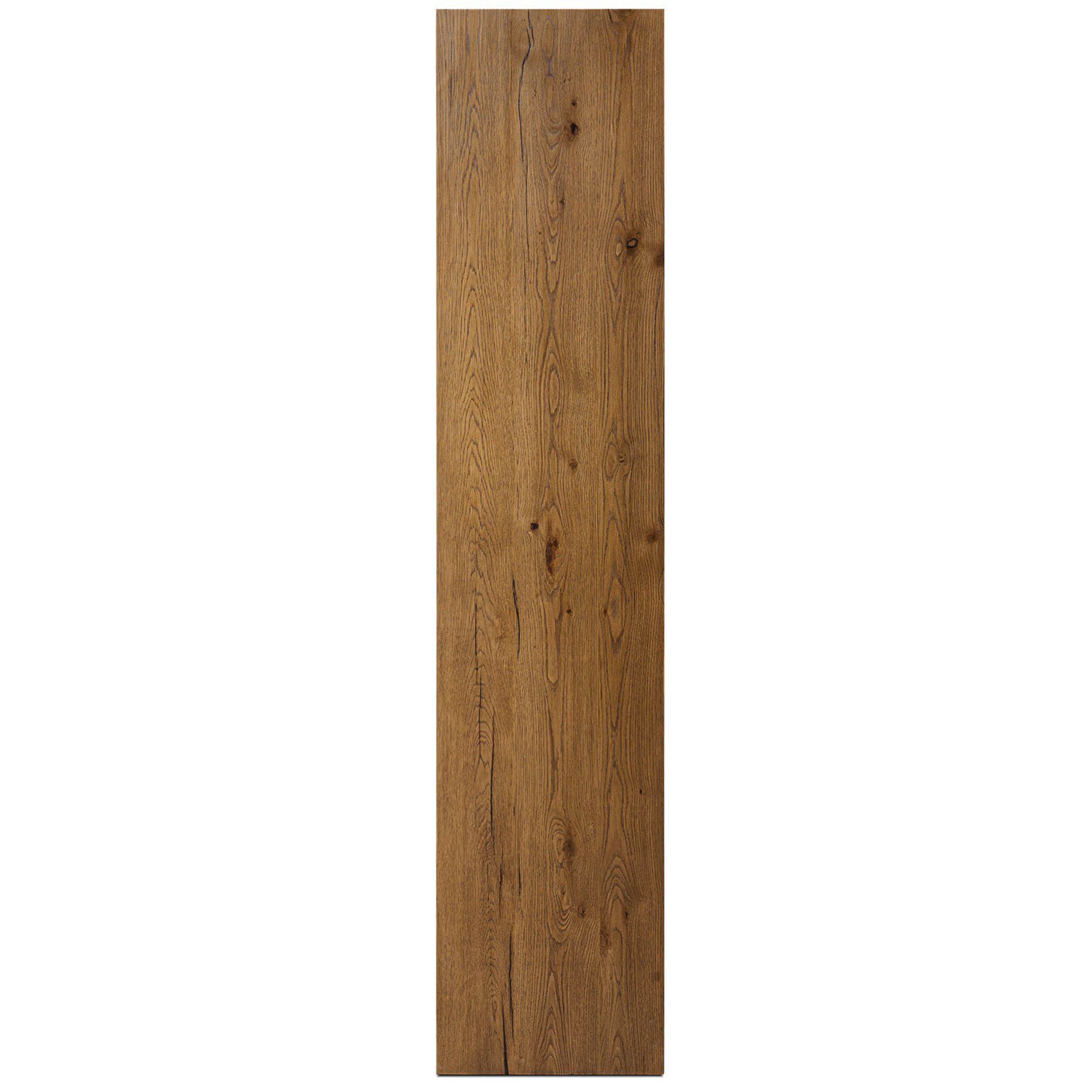 Theodore Bookcase, Rustic Amber Oak Veneer