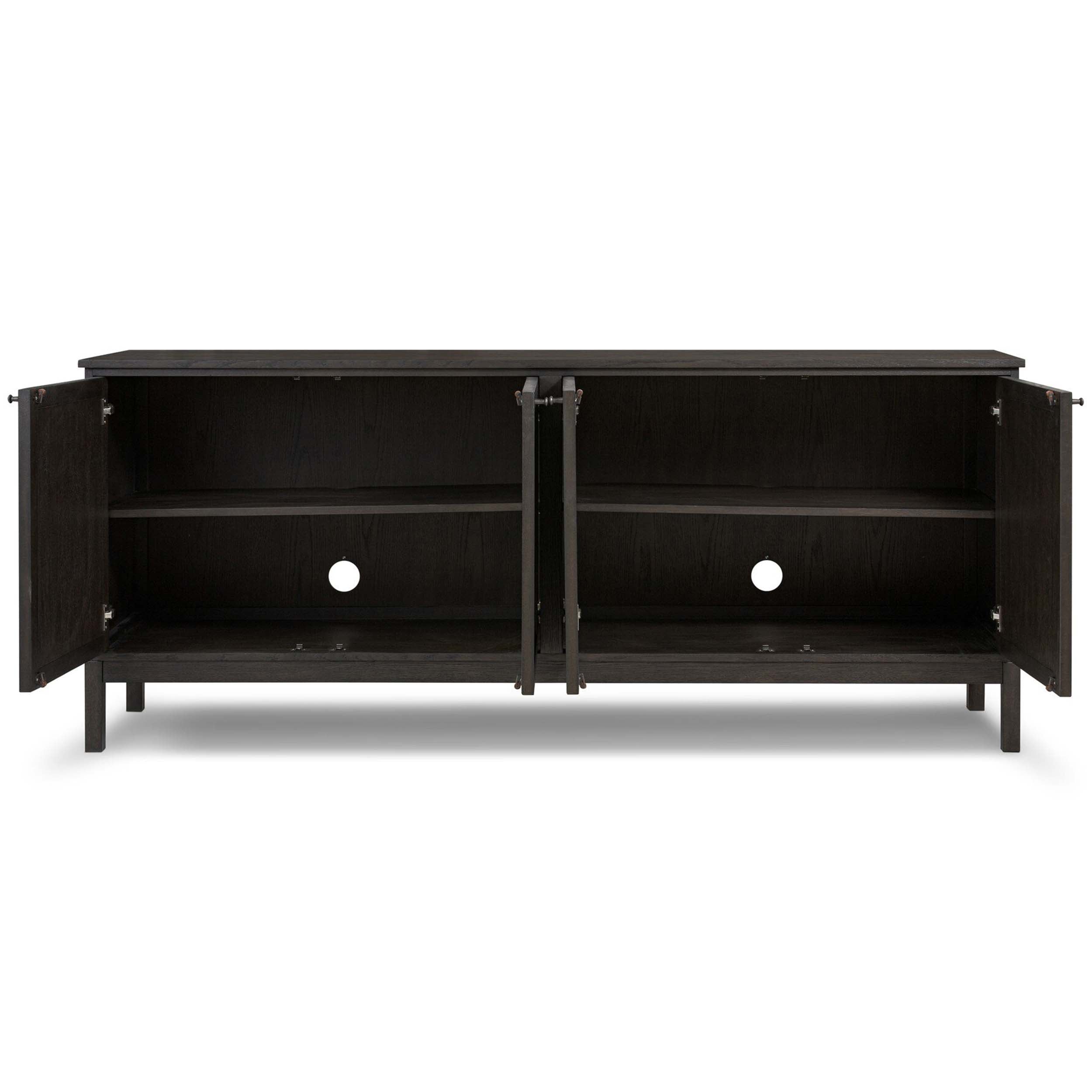 Alessio Sideboard, Smoked Black