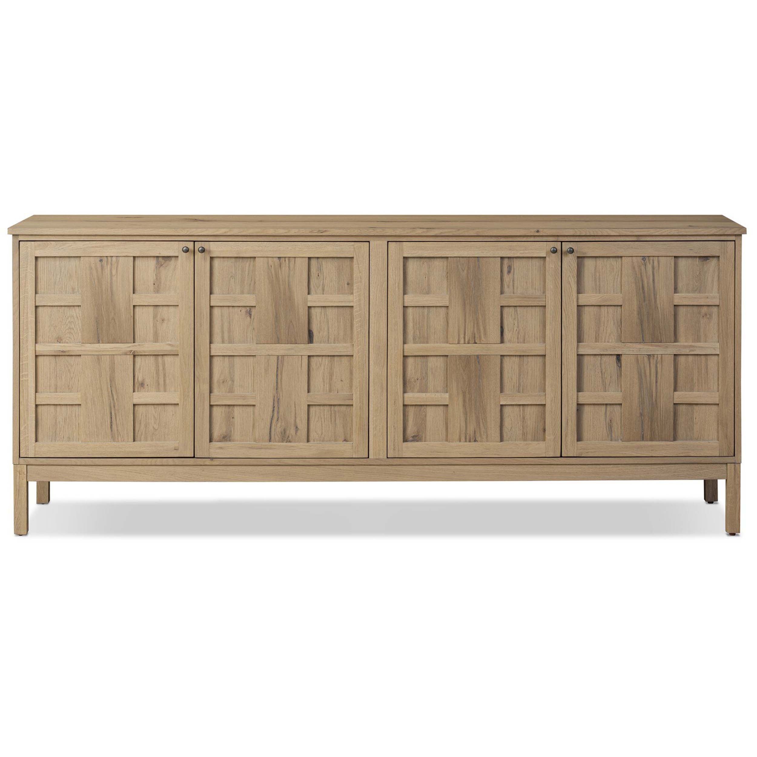 Alessio Sideboard, Aged Natural Oak Veneer